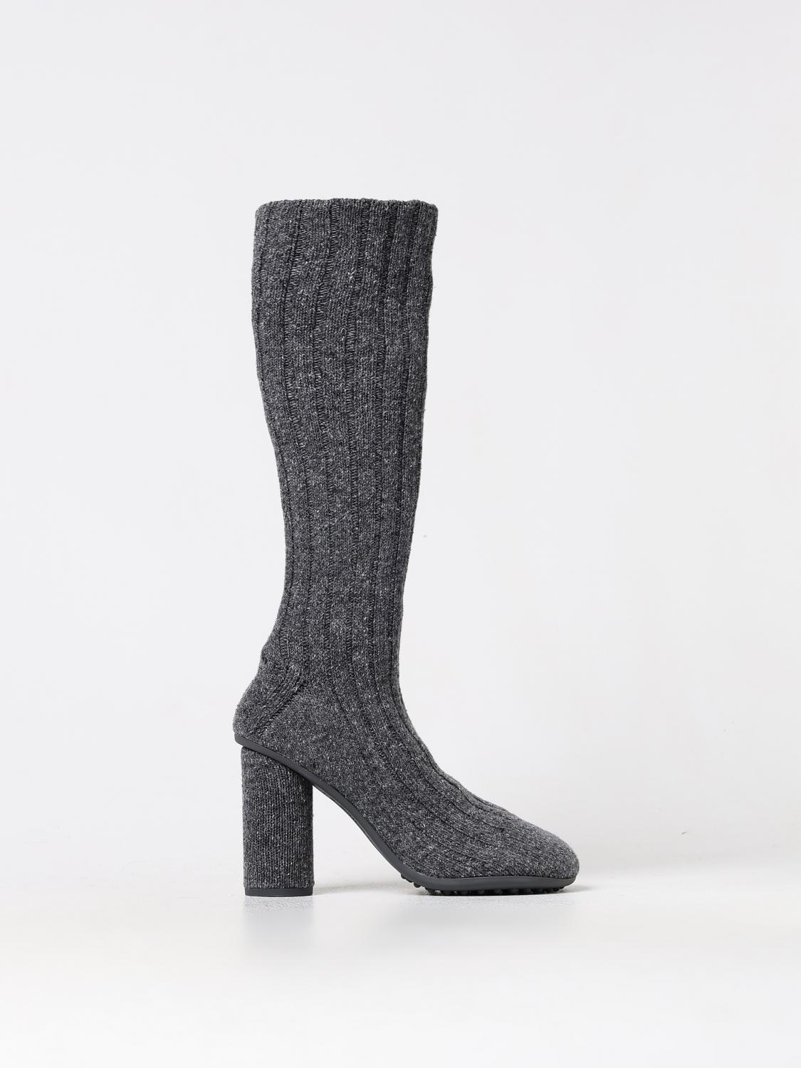 Bottega Veneta Women Atomic Knitted Wool Boots In Multicolor