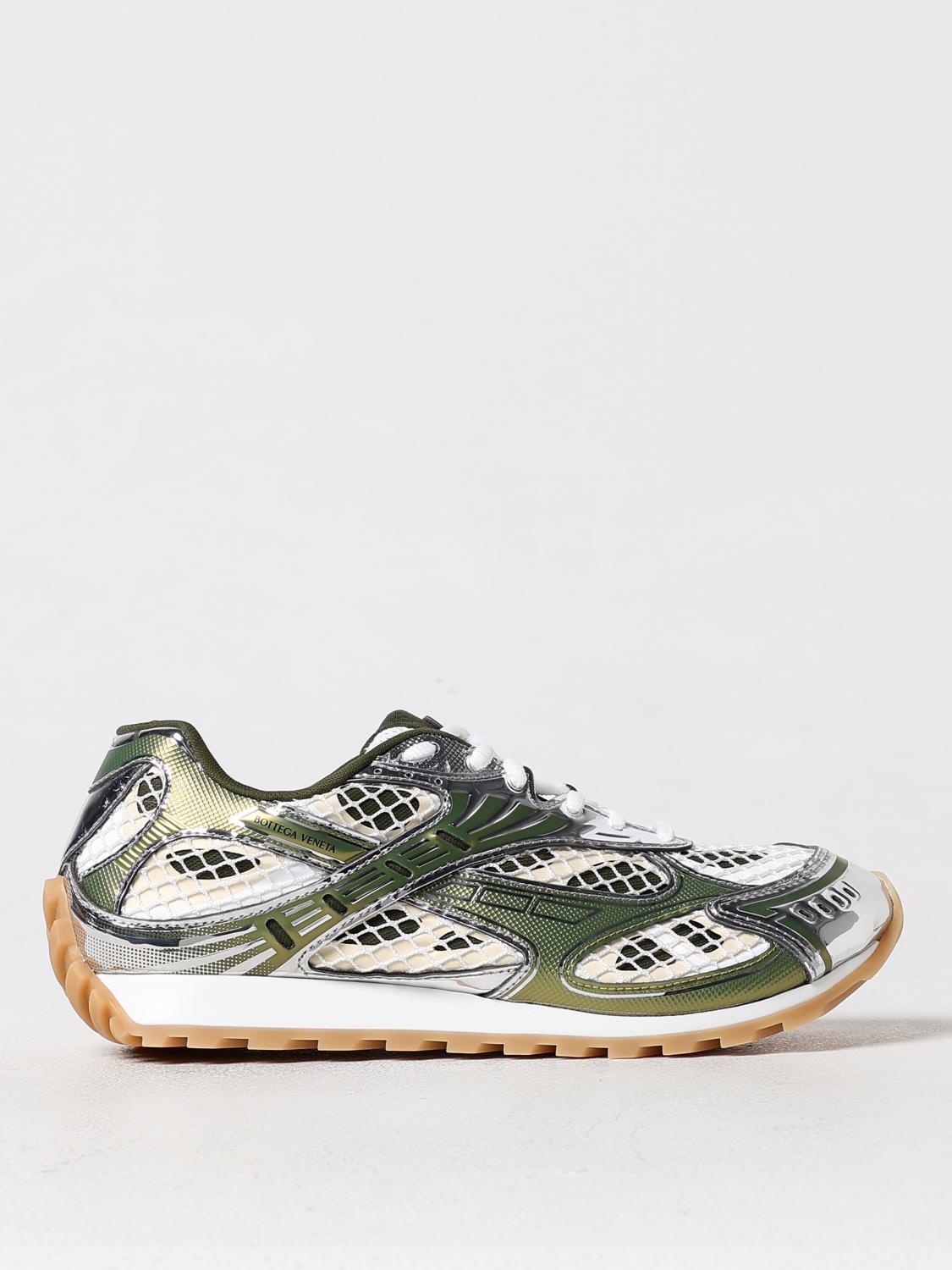 Shop Bottega Veneta Sneakers  Men Color Military