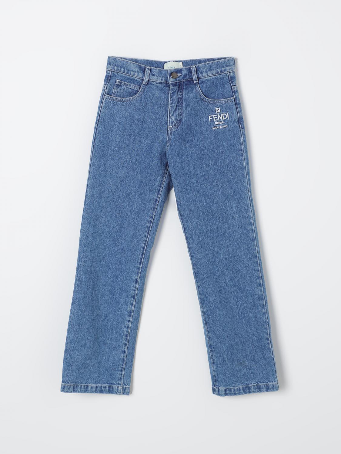 FENDI JEANS FENDI KIDS COLOR DENIM 411373028