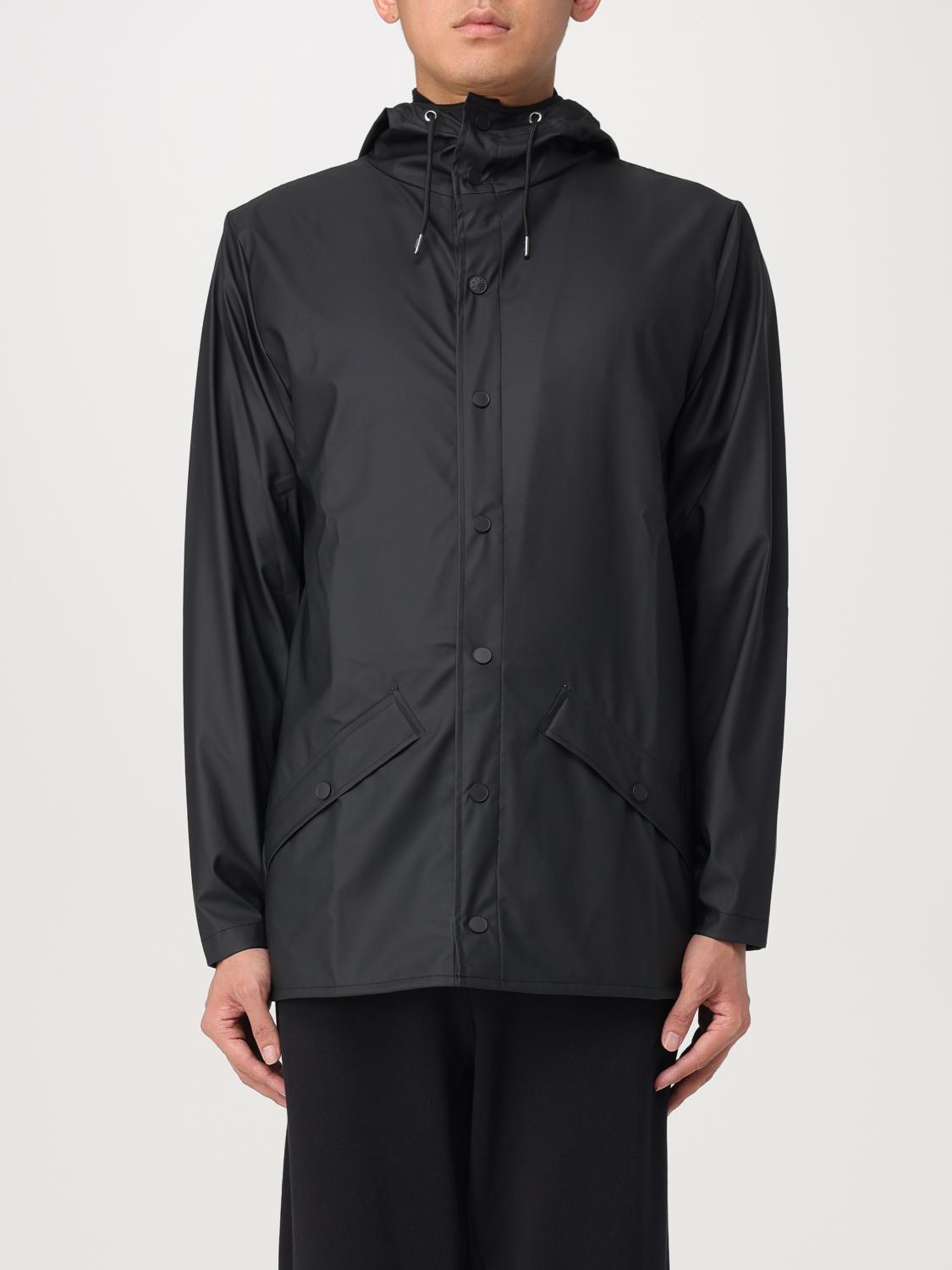 Shop Rains Jacket  Men Color Black In Schwarz