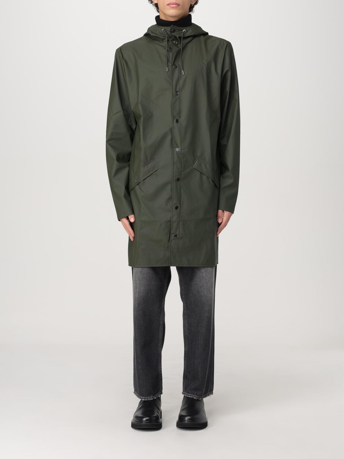 Rains Jacket  Men Color Green In Grün