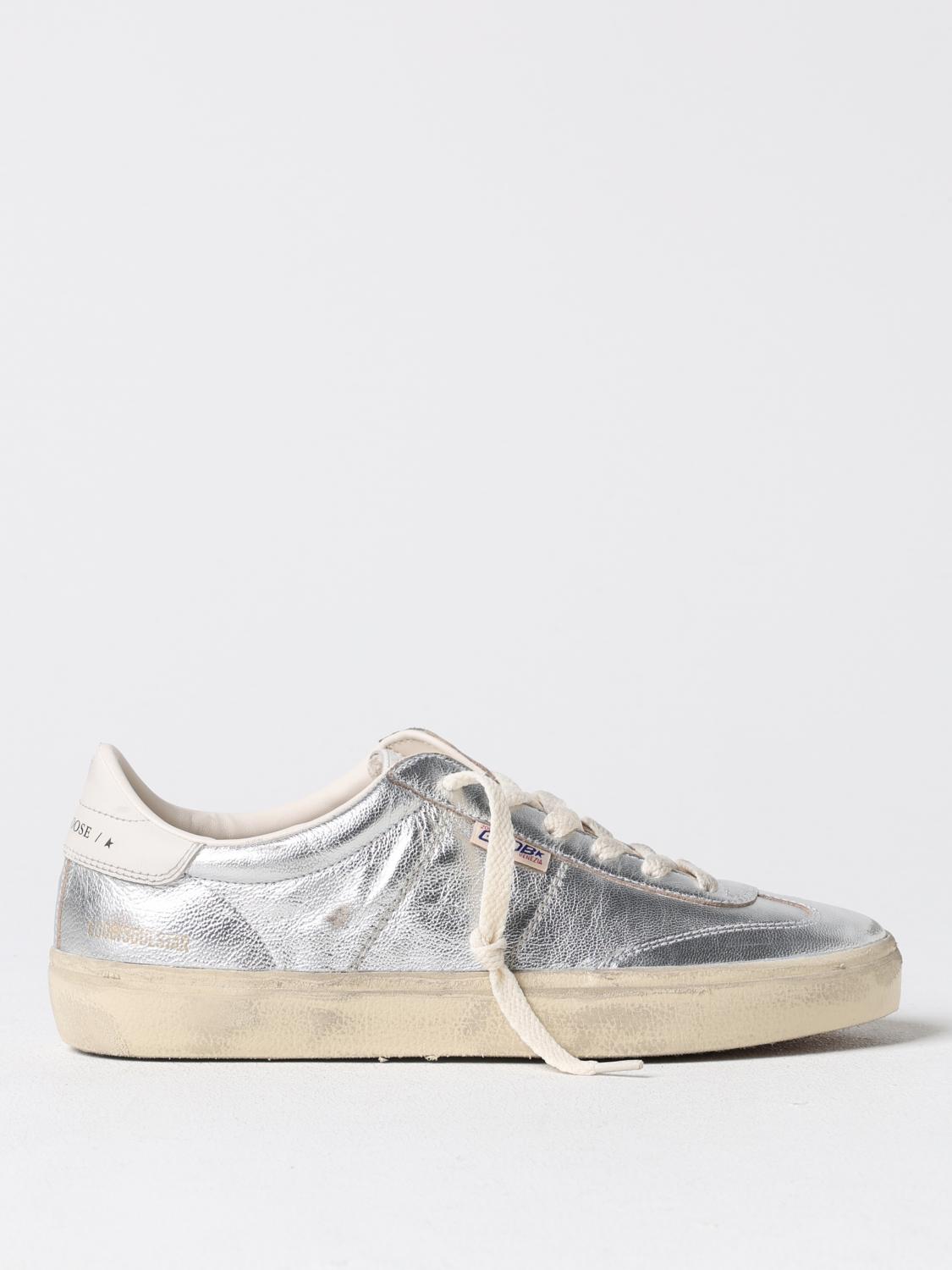 Shop Golden Goose Sneakers  Woman Color Silver