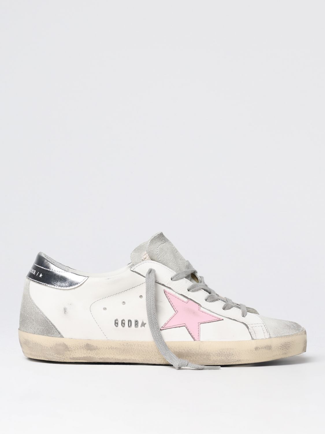 Shop Golden Goose Sneakers  Woman Color White In Weiss