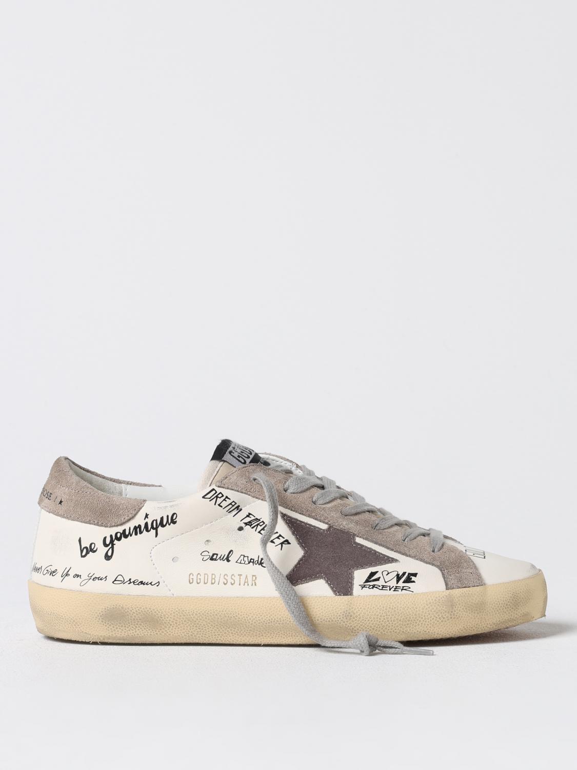 Shop Golden Goose Sneakers  Men Color White