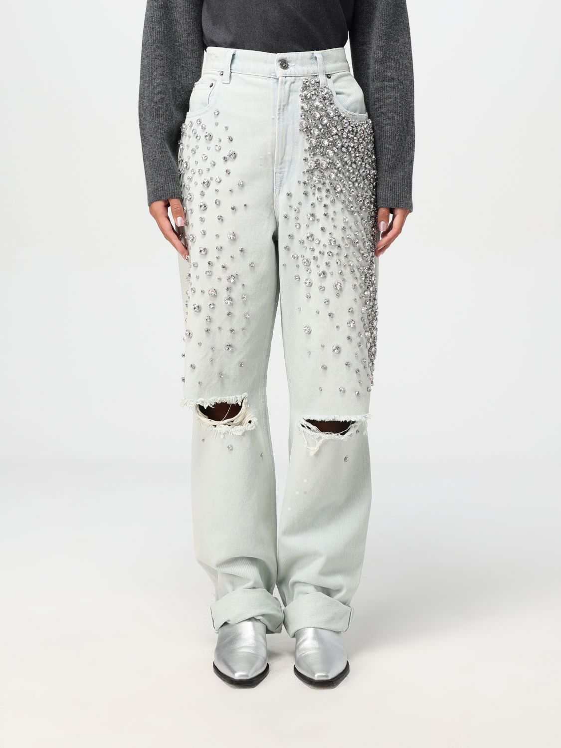 Shop Golden Goose Jeans  Woman Color Denim