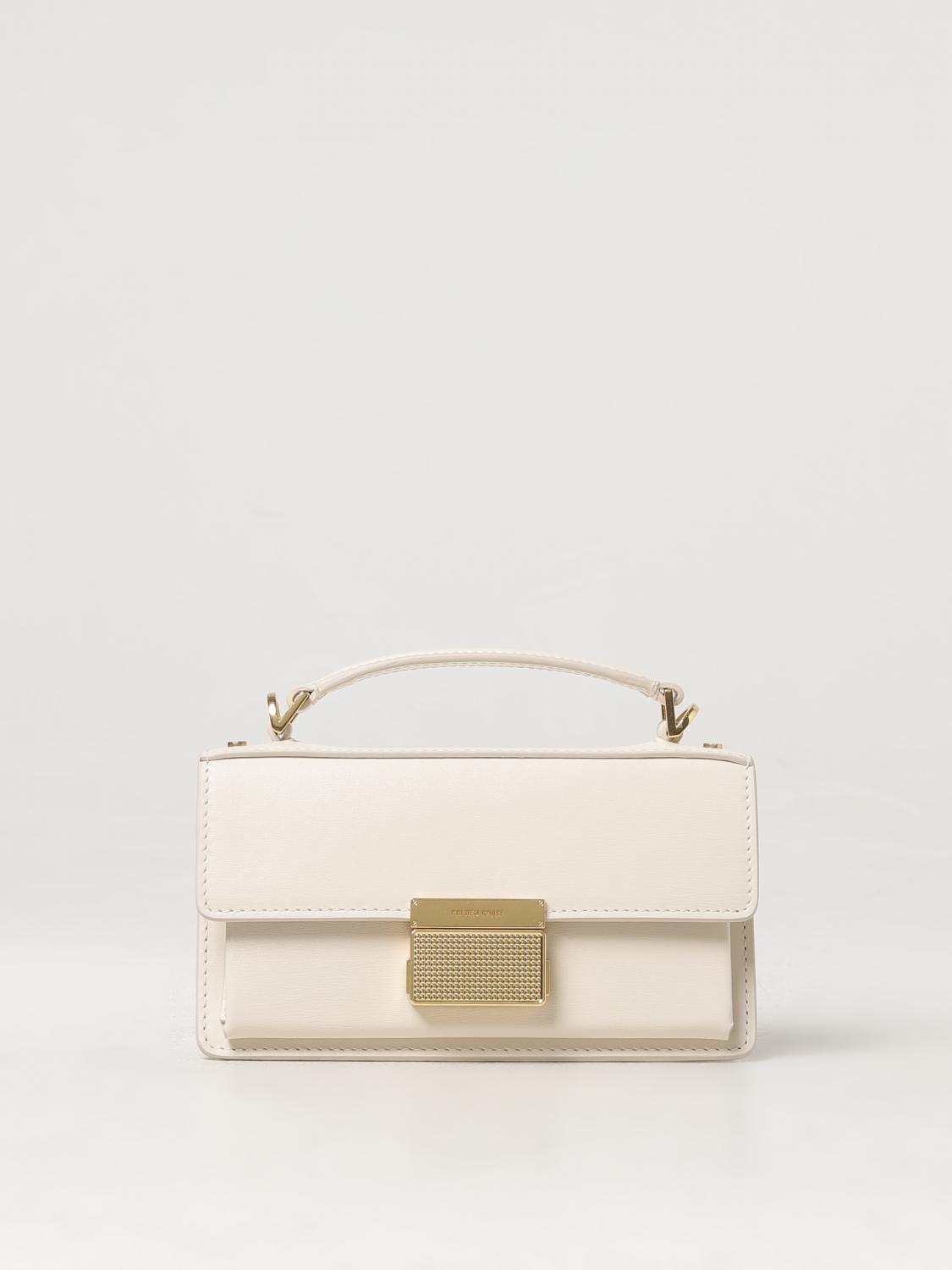 Golden Goose Venezia Small Flap Leather Crossbody Bag In Butter