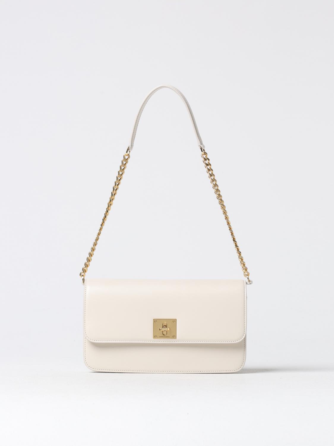 Golden Goose Chain-linked Shoulder Bag In Butter