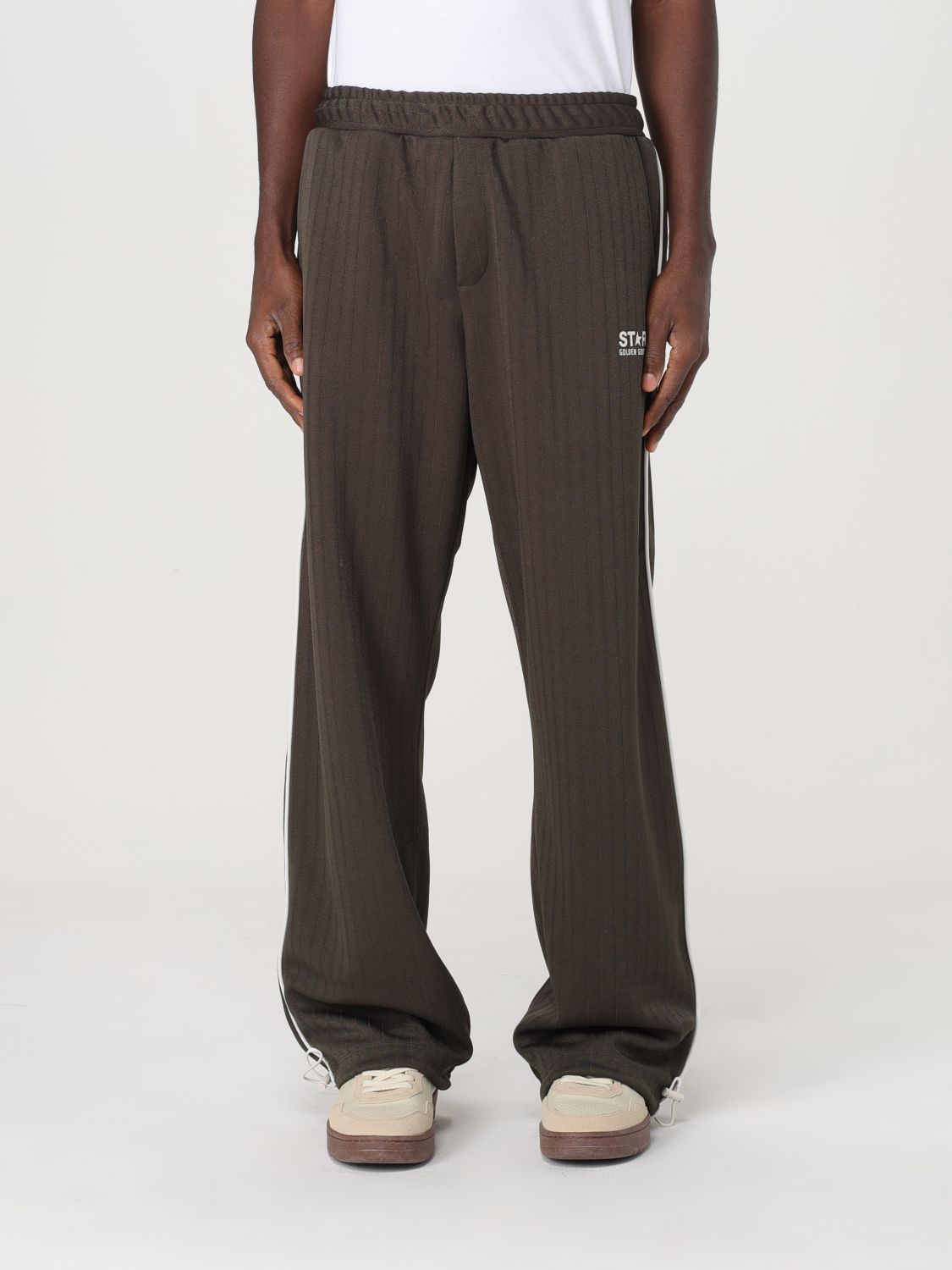 Shop Golden Goose Pants  Men Color Military