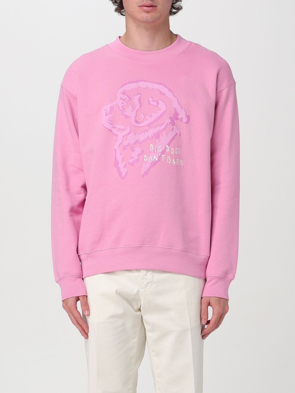 Shop Pietro X Fay Sweatshirt  Men Color Pink