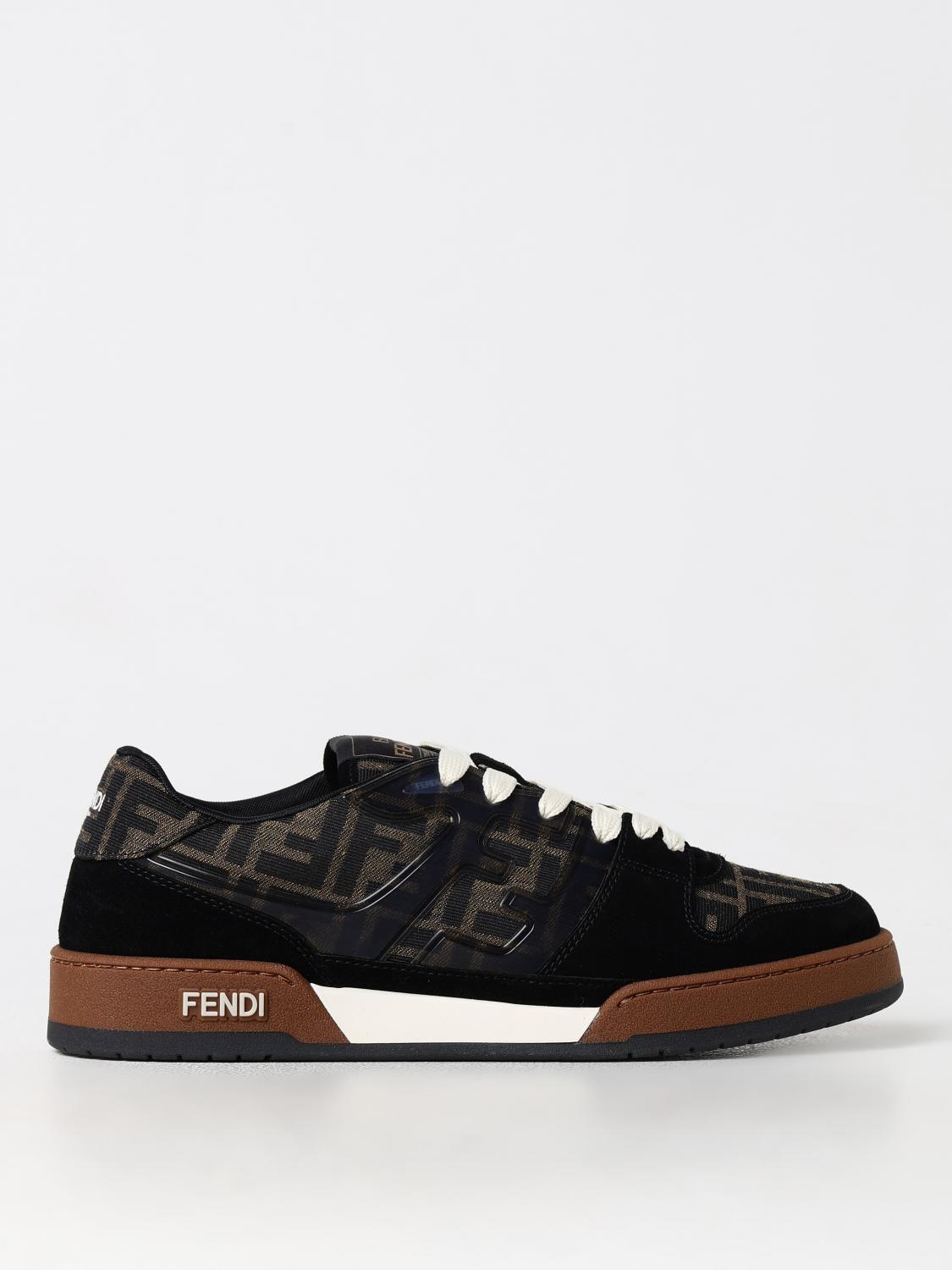 Shop Fendi Sneakers  Men Color Black In Schwarz