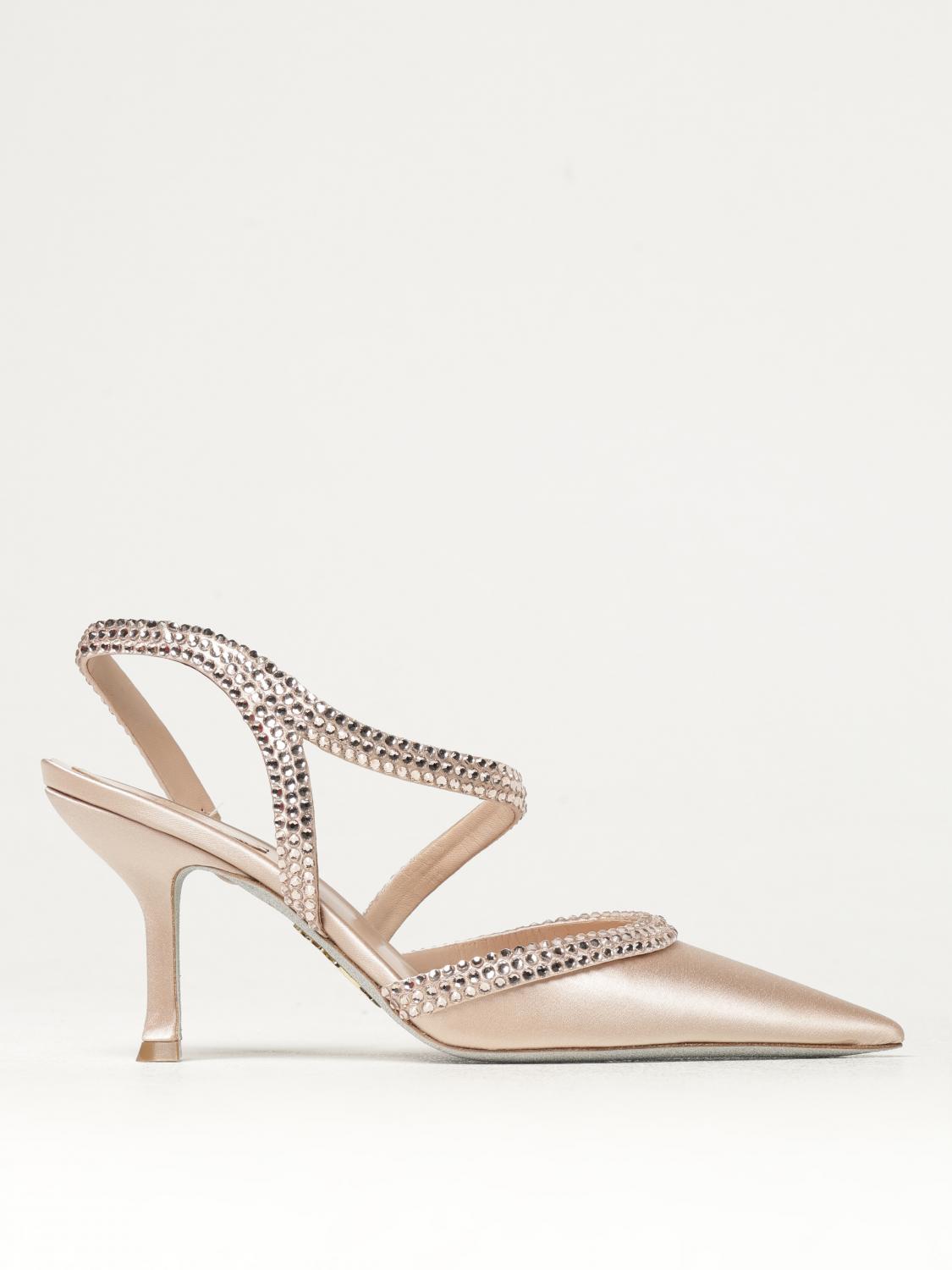 René Caovilla High Heel Shoes Rene Caovilla Woman Color Blush Pink In Puder
