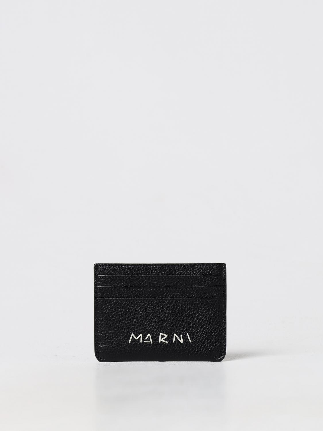 Shop Marni Wallet  Men Color Black