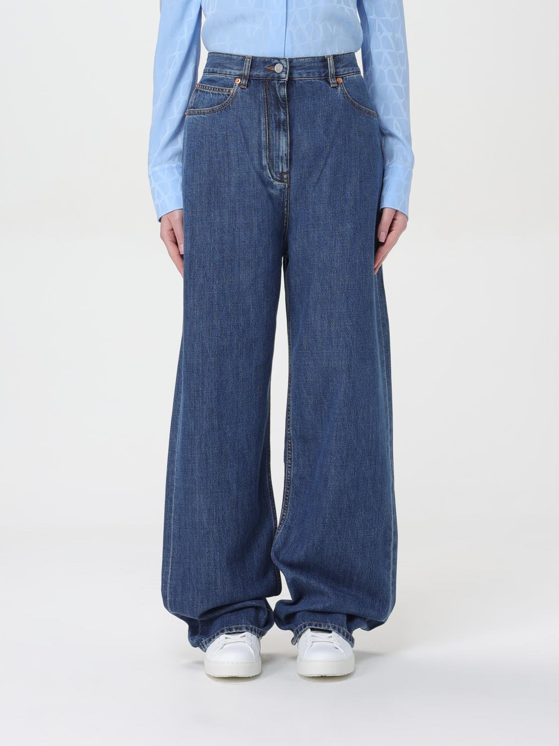 Valentino Jeans  Woman Color Denim In Blue