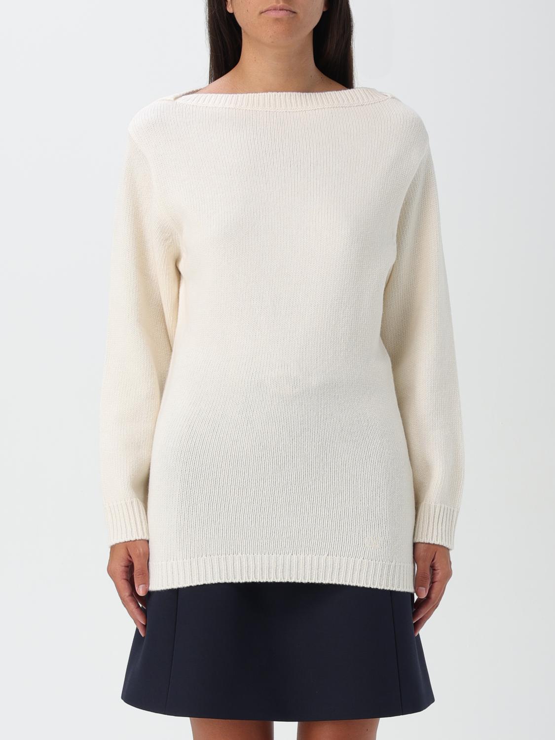 Shop Valentino Sweater  Woman Color Ivory