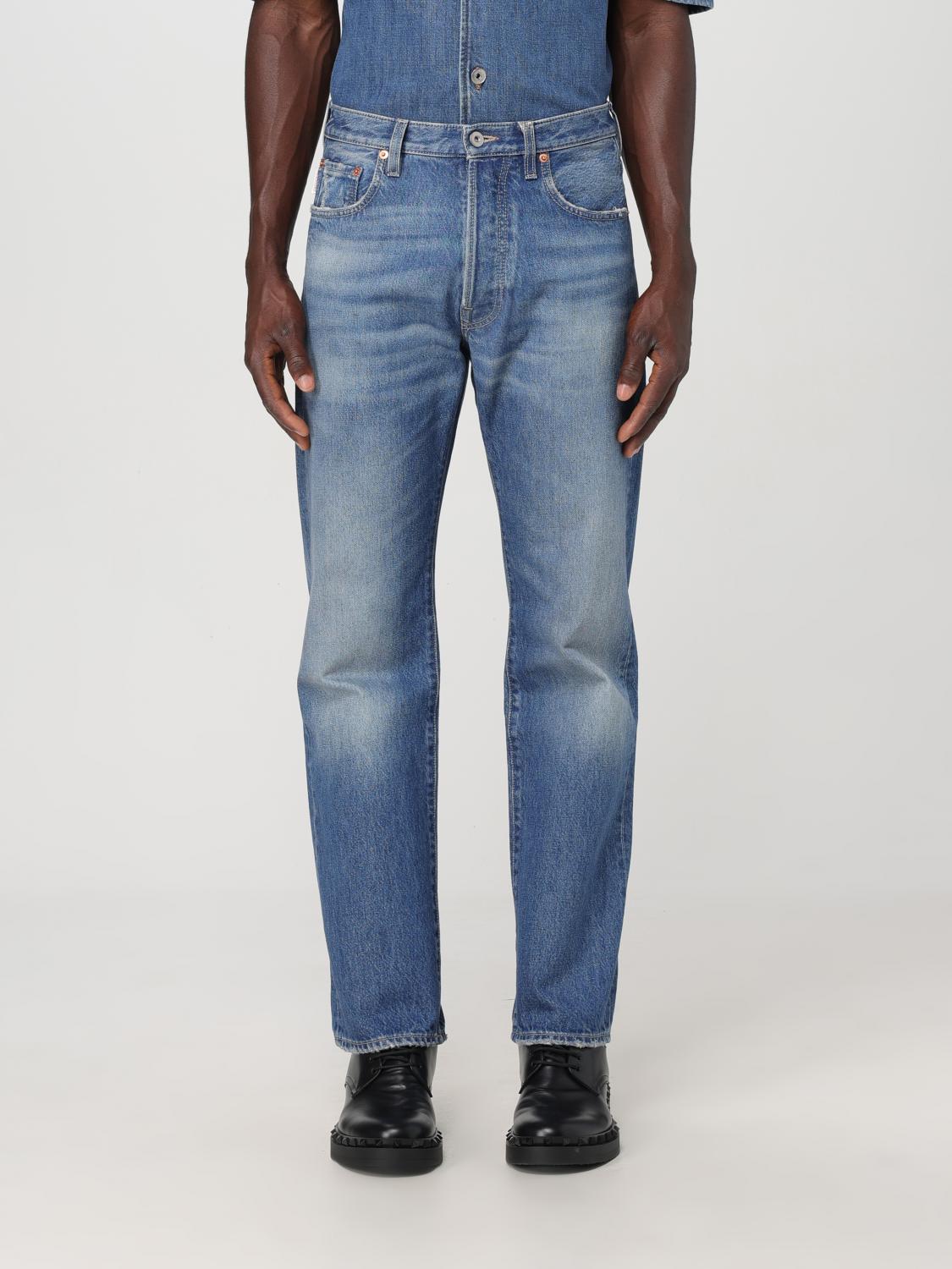 VALENTINO Jeans Herren Farbe Denim