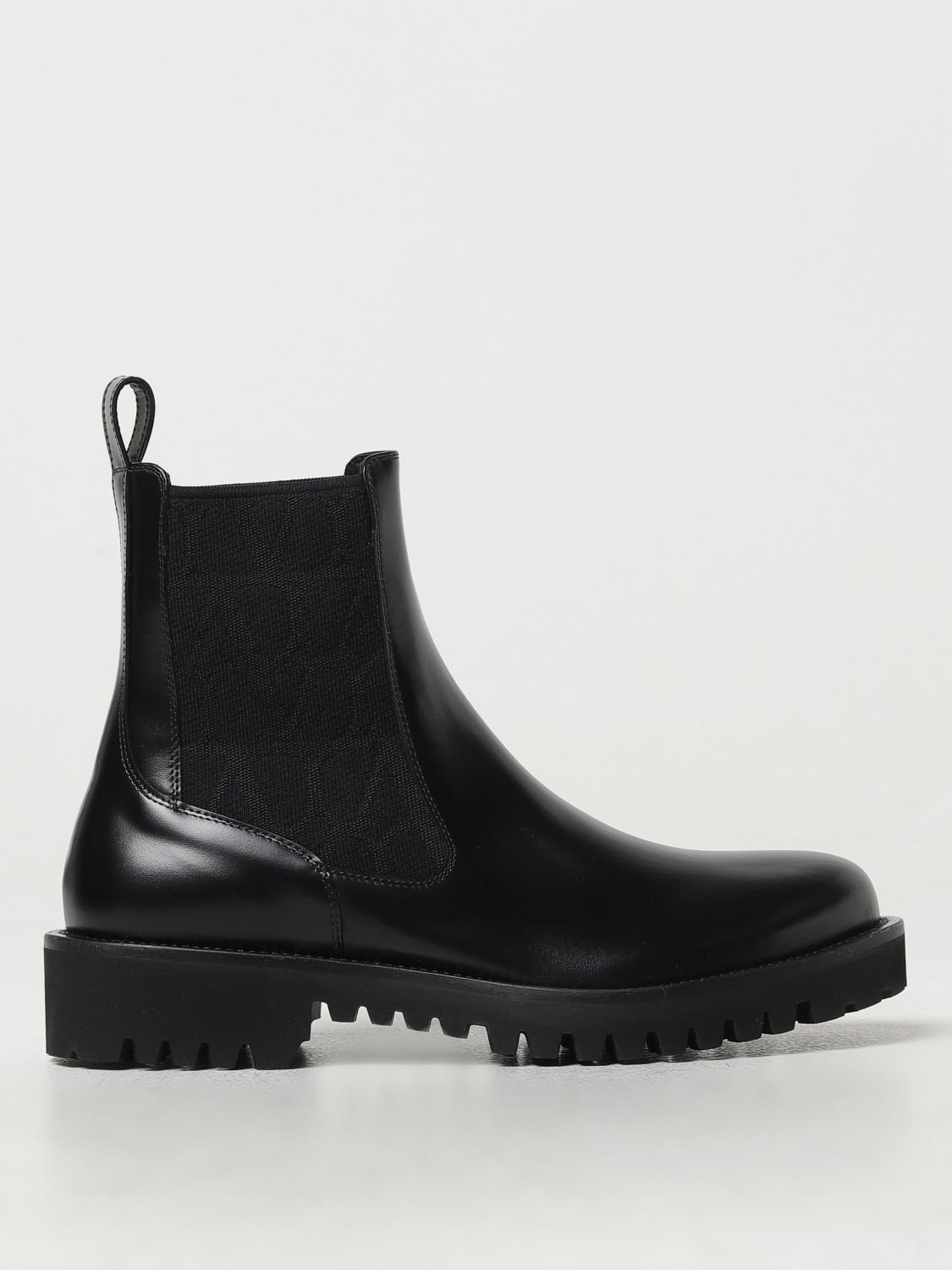 Shop Valentino Boots  Garavani Men Color Black