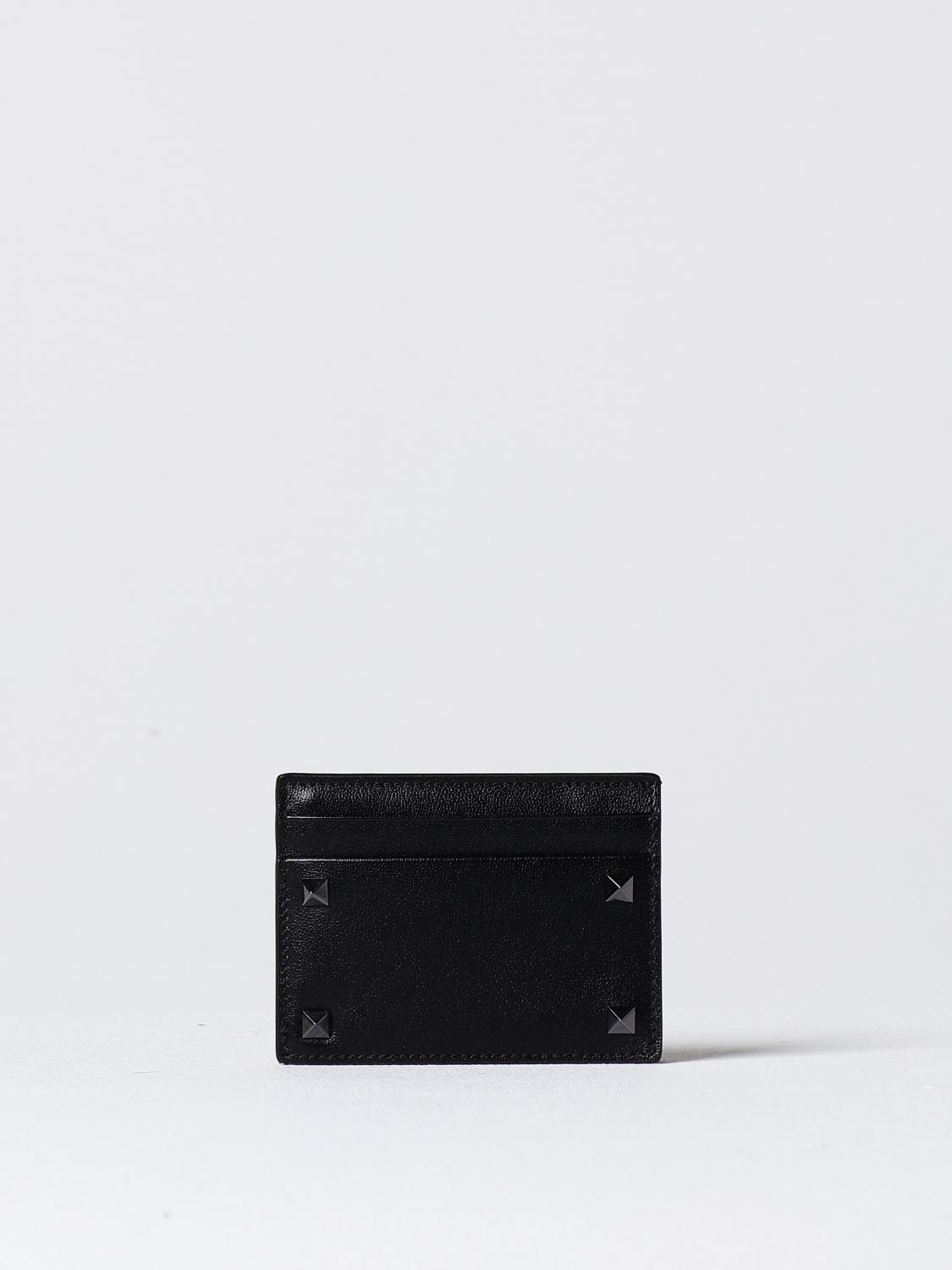 Valentino Wallet Garavani Men Color Black In 黑色