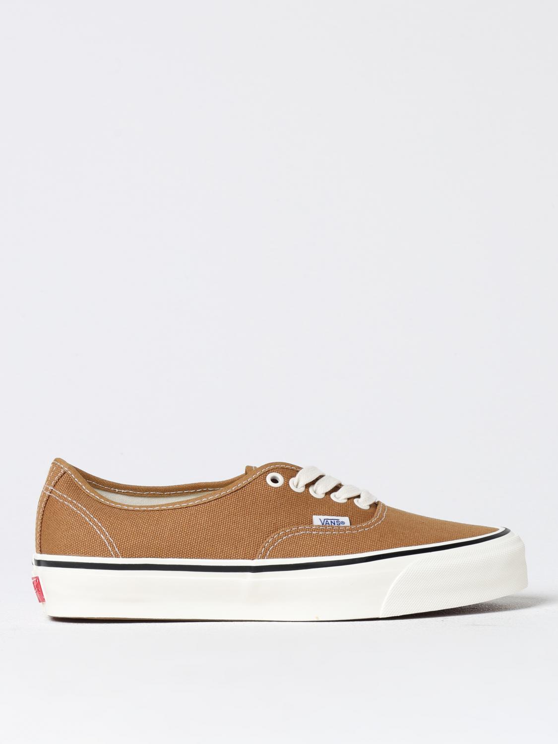 スニーカー VANS Men Sneakers VN000D5K BROWN Vans Shoes Womens 9 Mens 7.5 Burlap Brown Canvas Leather