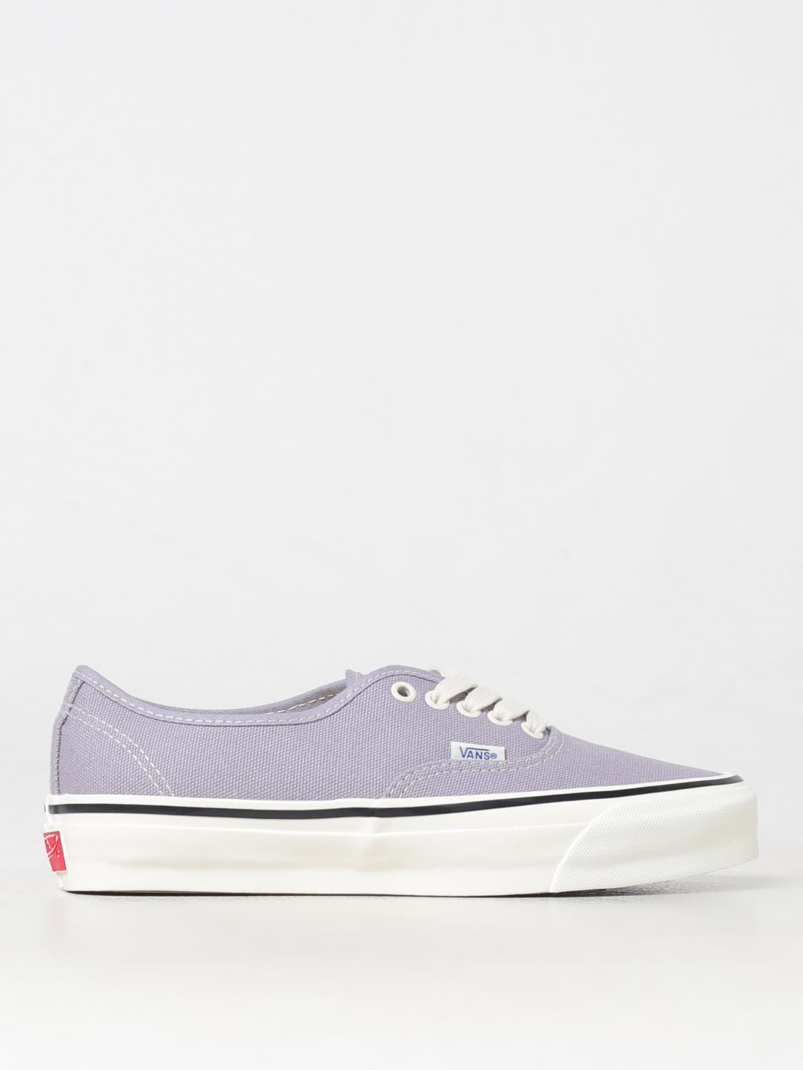 Vans Premium Authentic 44 Duck Canvas Lavender Gray Sneaker In Lila