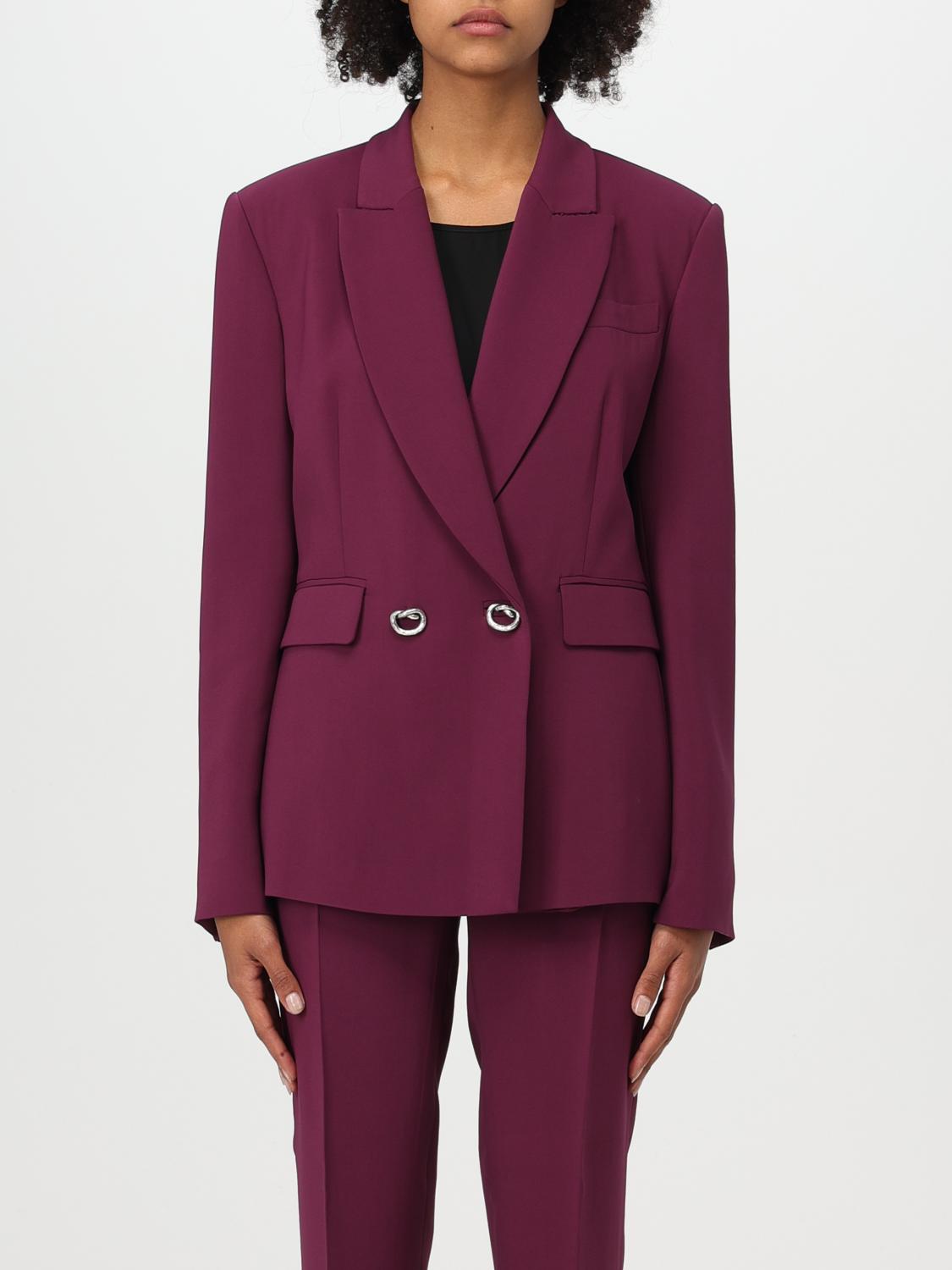 Pinko Blazer  Woman Color Burgundy In Burgunderrot