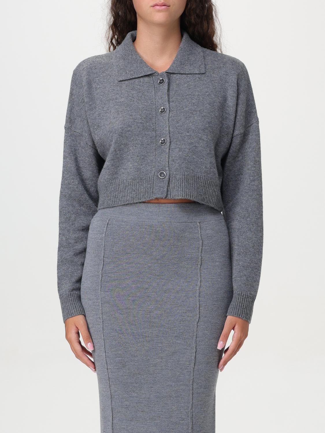 Pinko Sweater Woman Color Grey In Grey