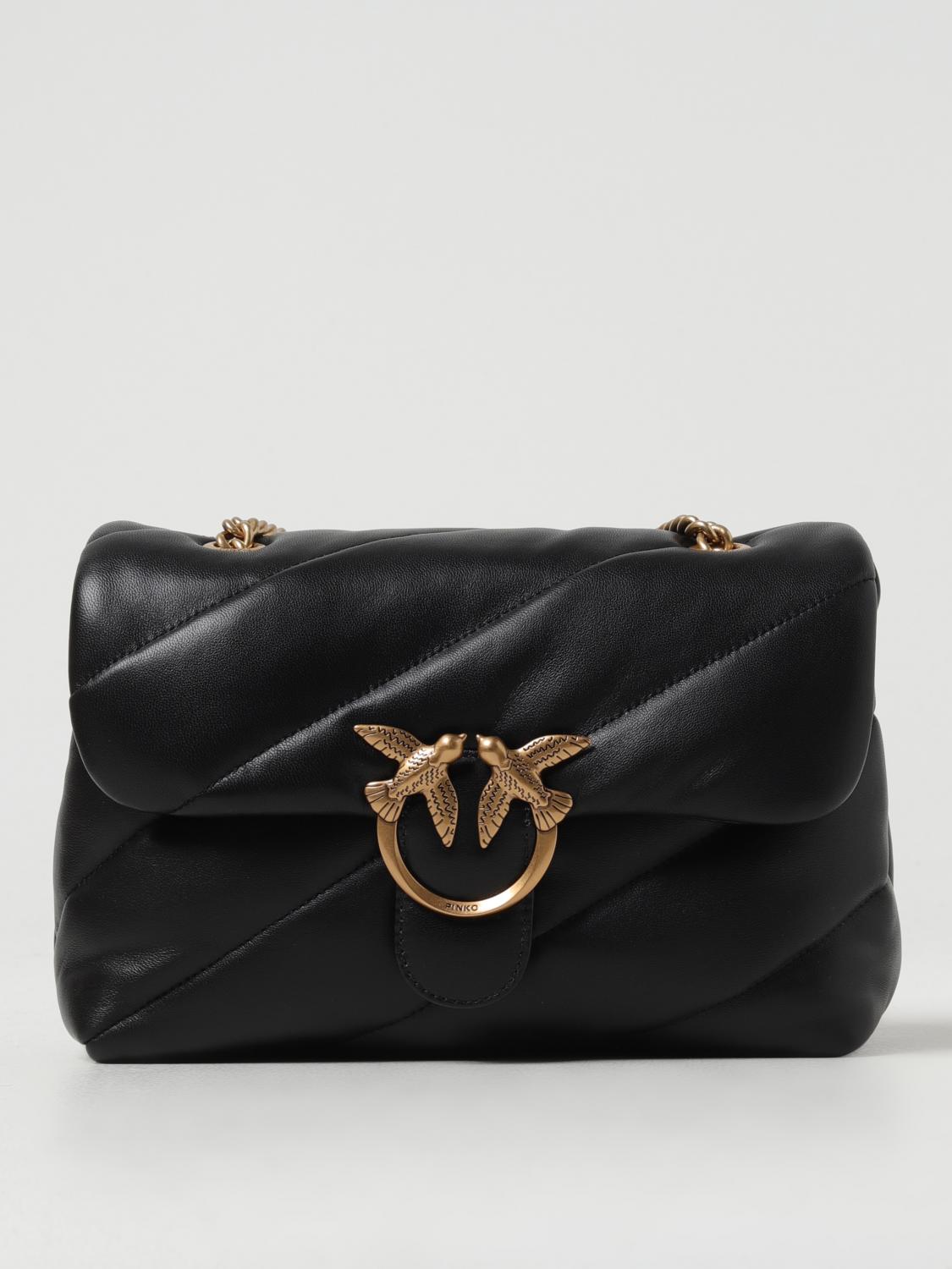 Pinko Γυναικών Μαύρο Shoulder Bag Woman Color