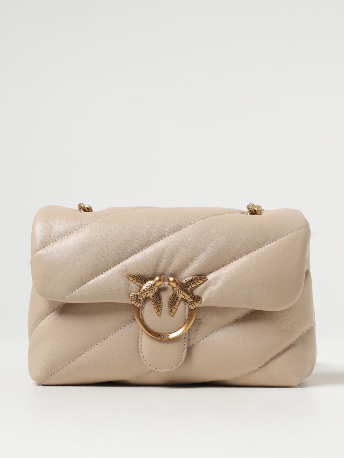 Pinko Shoulder Bag  Woman Color Sand In Brown