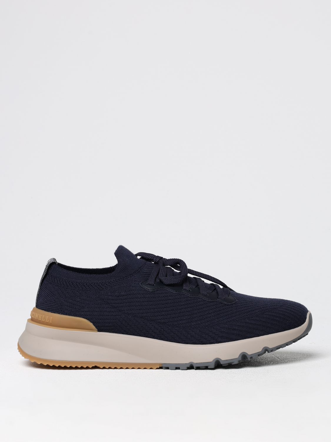 Shop Brunello Cucinelli Sneakers  Men Color Blue In Blau