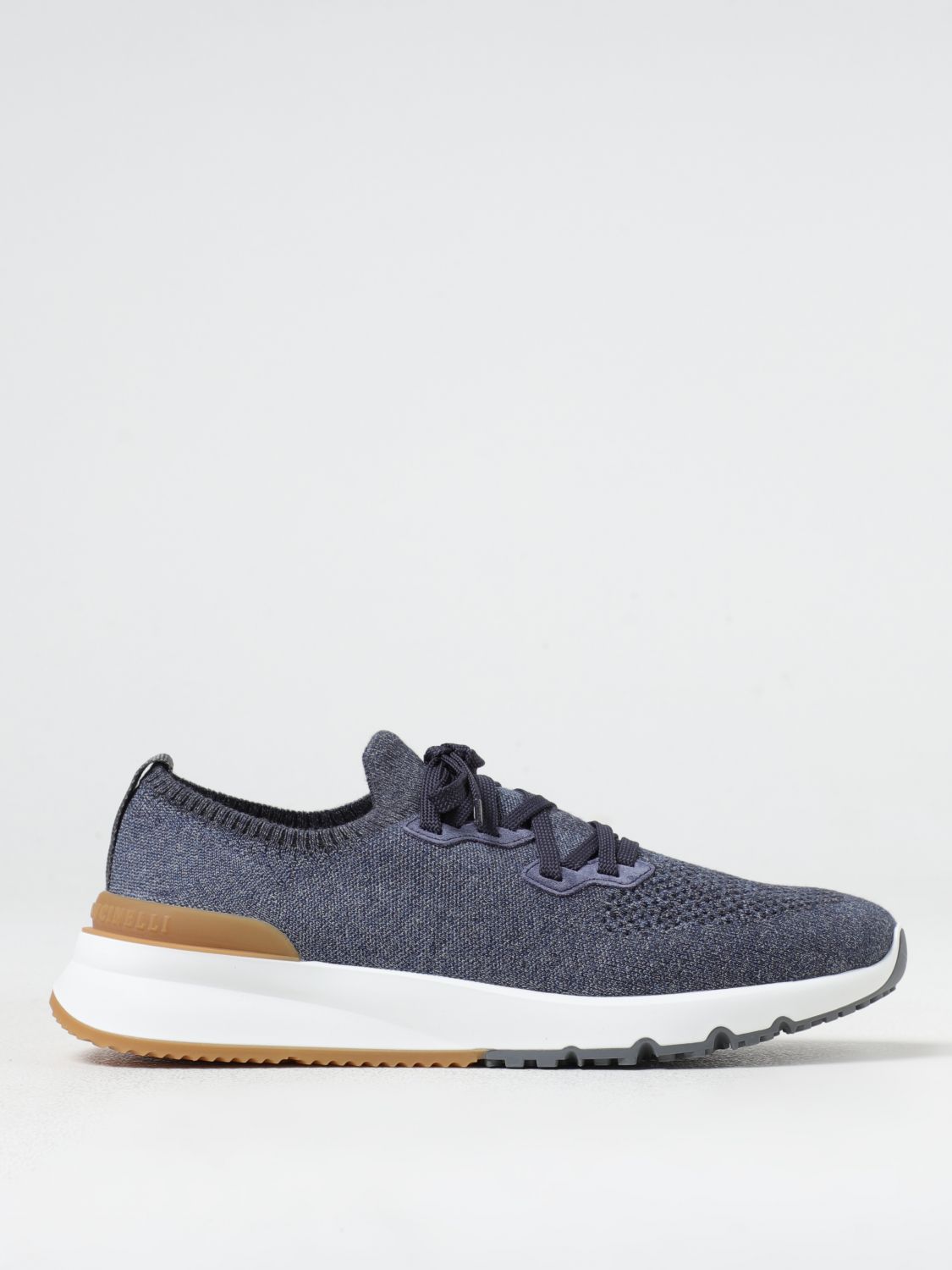 Shop Brunello Cucinelli Sneakers  Men Color Blue In Blau