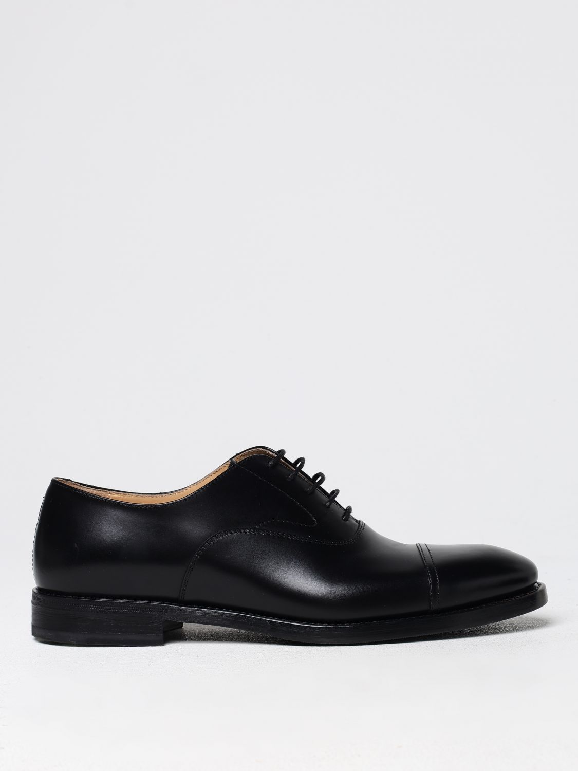 Shop Brunello Cucinelli Brogue Shoes  Men Color Black In Schwarz