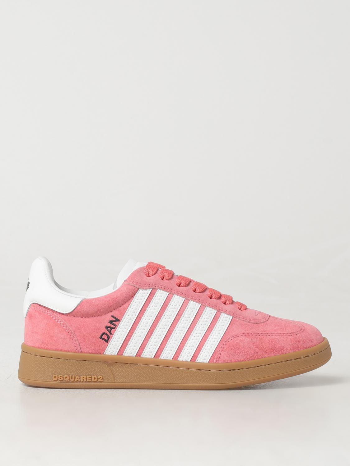 Shop Dsquared2 Sneakers  Woman Color Pink