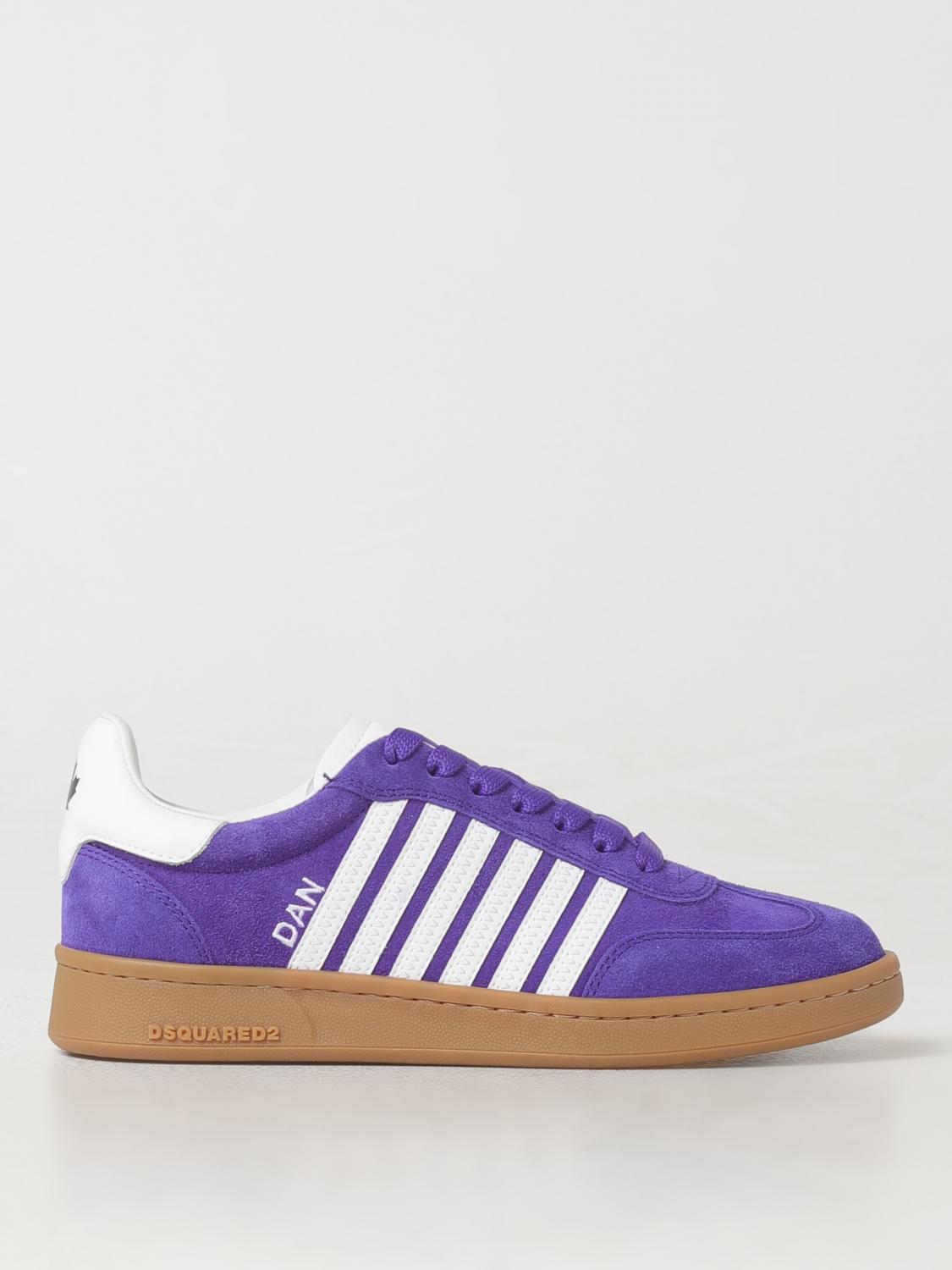 Shop Dsquared2 Sneakers  Woman Color Violet In Violett