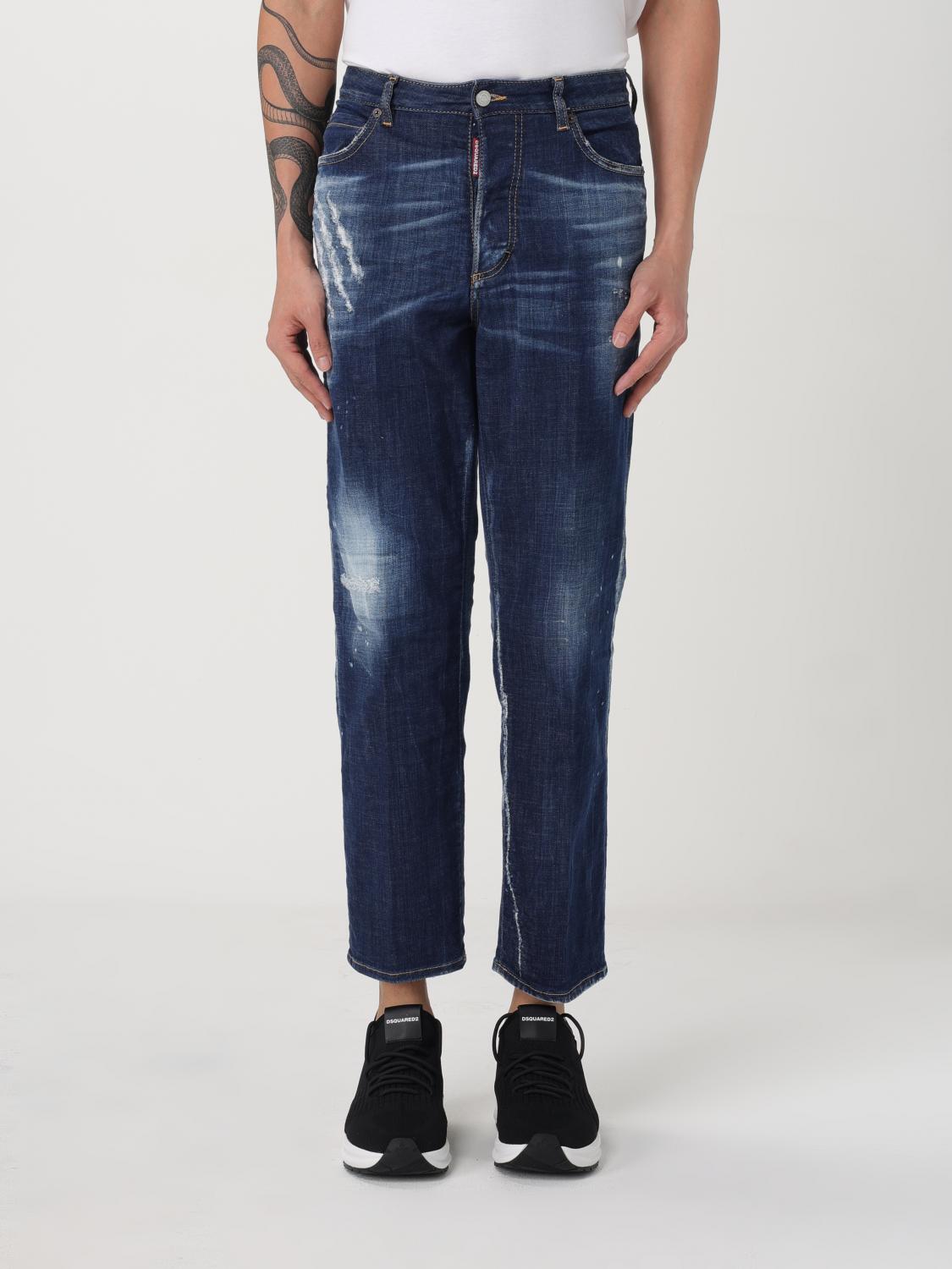 Dsquared2 Jeans Woman Color Denim In Denim