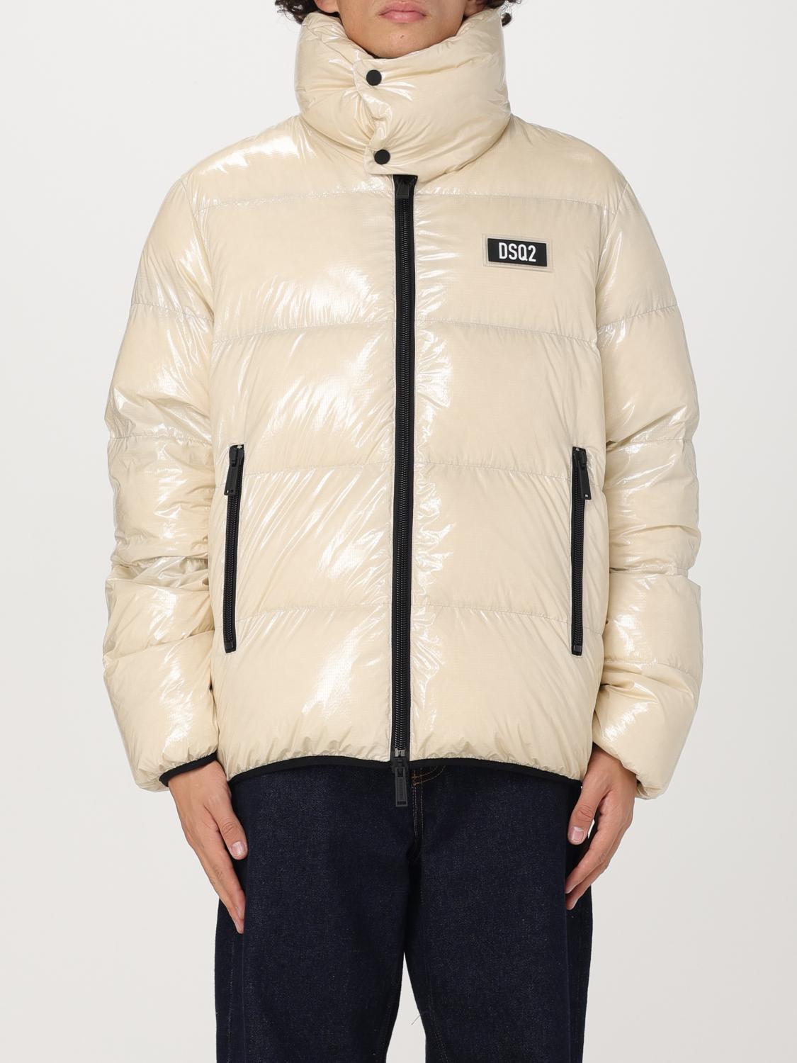 Shop Dsquared2 Jacket  Men Color Beige