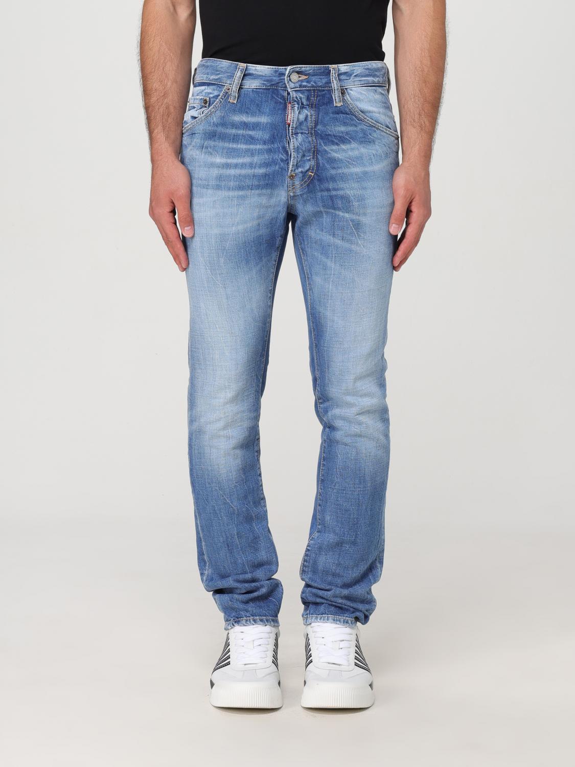 Shop Dsquared2 Jeans  Men Color Stone Washed