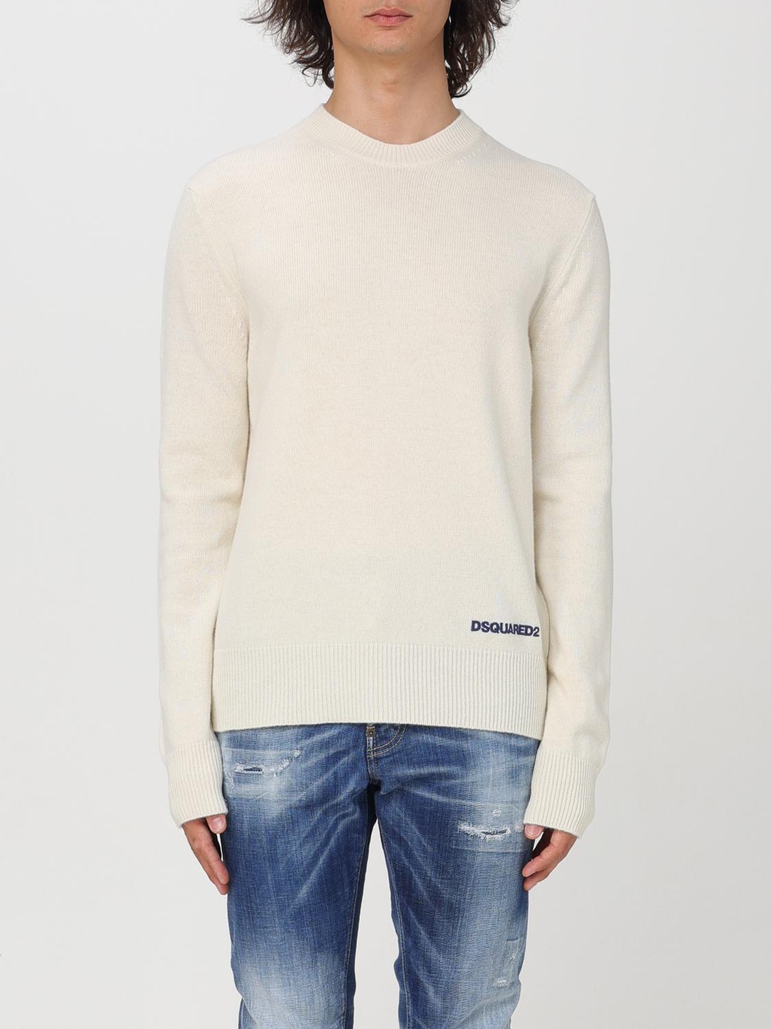 Shop Dsquared2 Sweater  Men Color White