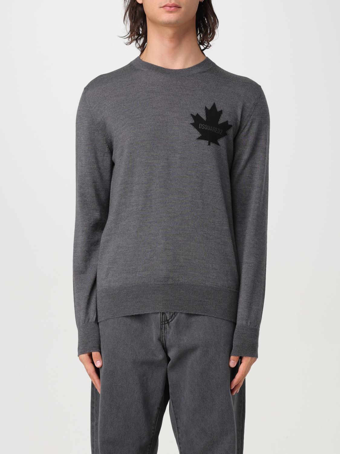 DSQUARED2 SWEATER DSQUARED2 MEN COLOR BROWN 412569032