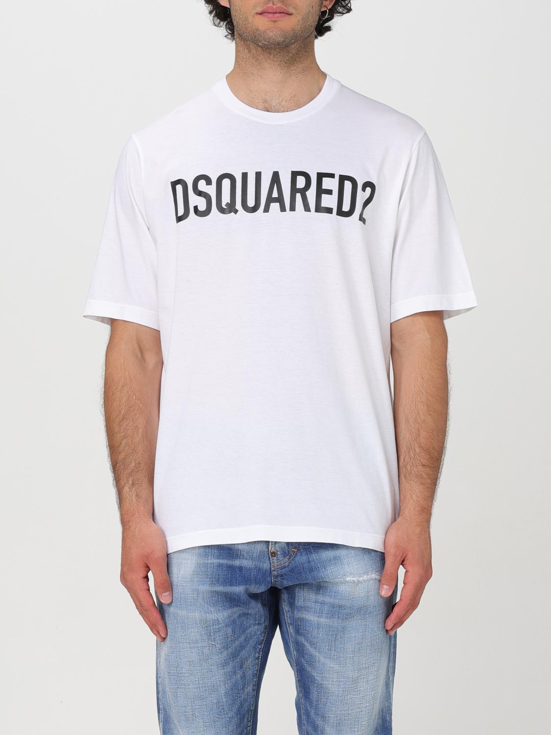 Shop Dsquared2 T-shirt  Men Color White