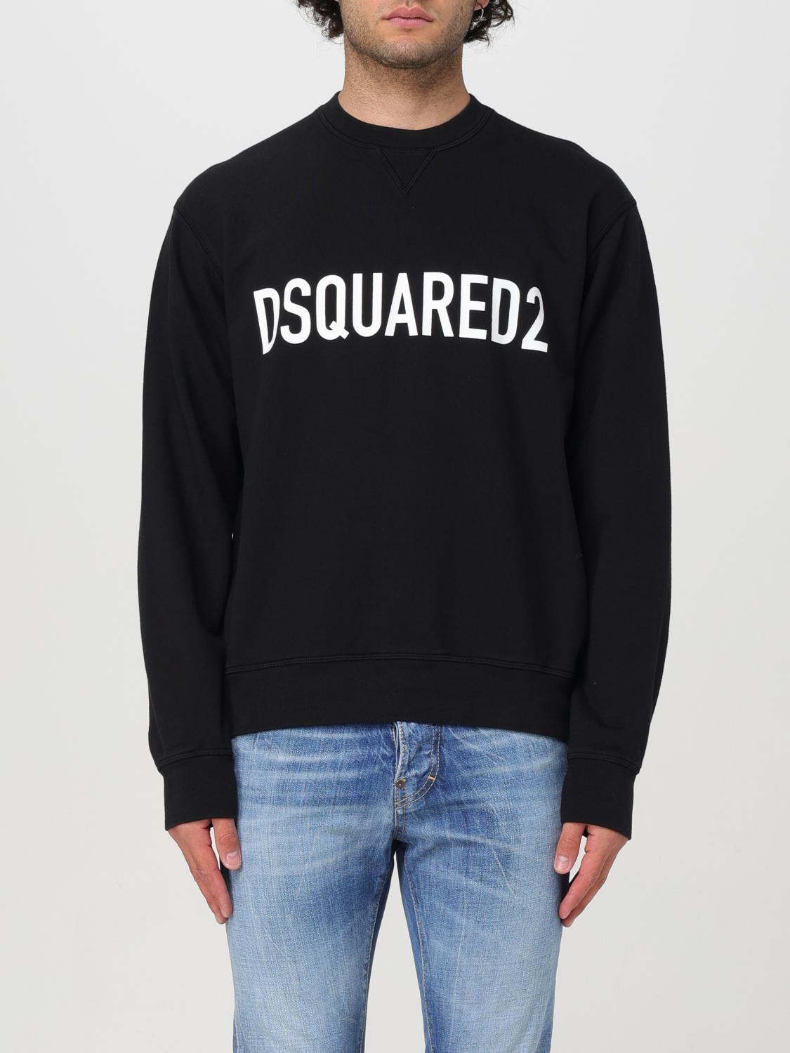 Shop Dsquared2 Sweatshirt  Men Color Black In 黑色