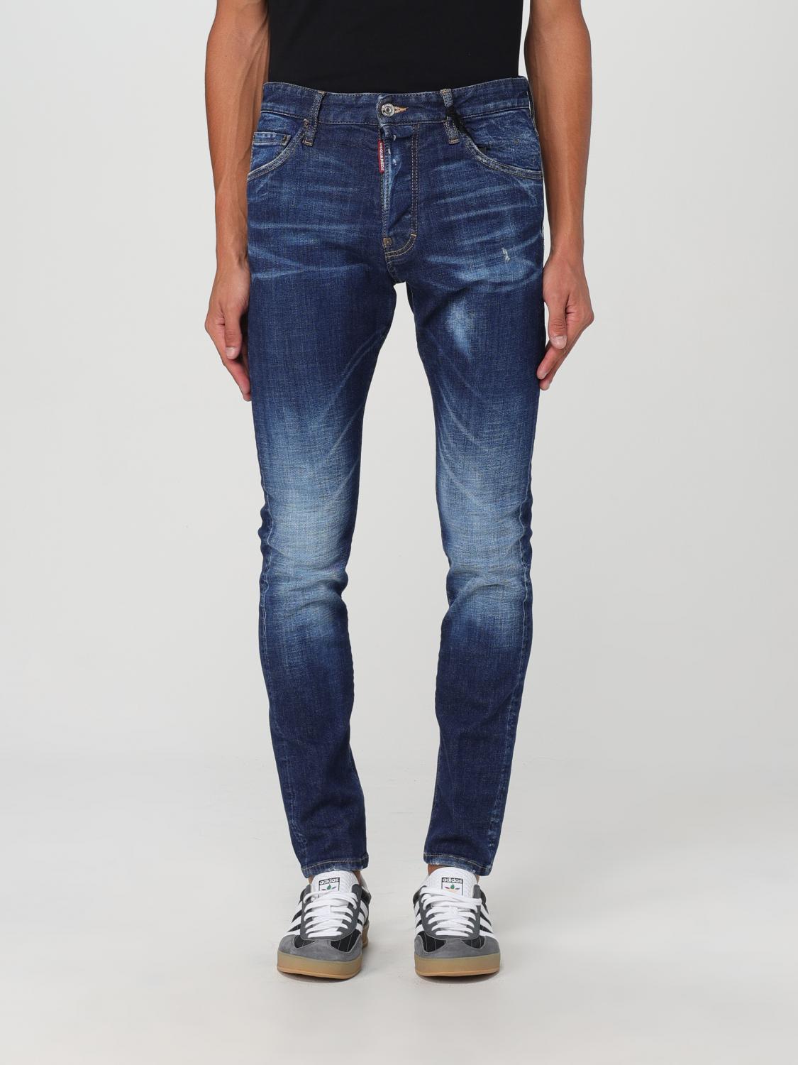 Shop Dsquared2 Jeans  Men Color Denim