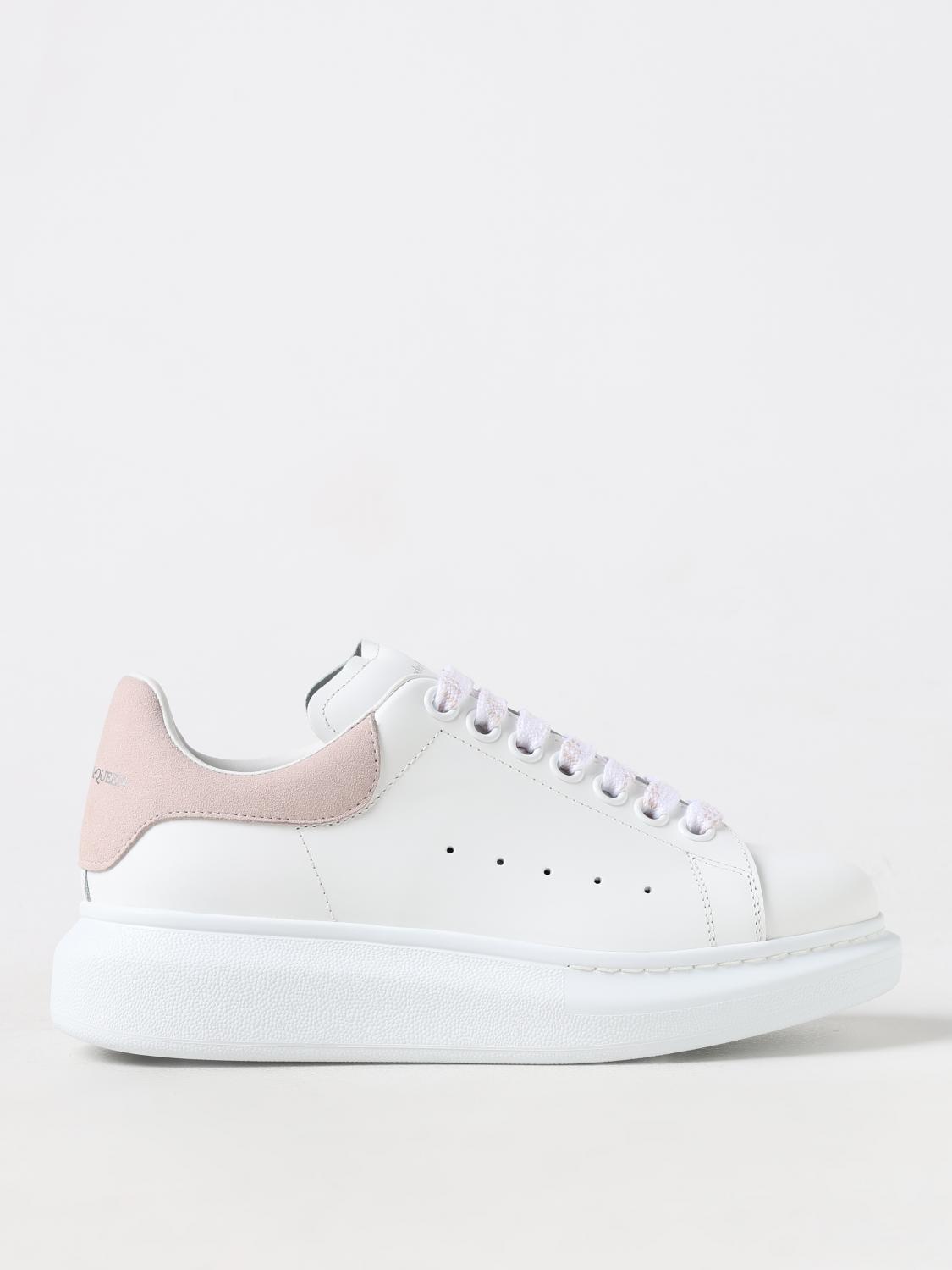 Shop Alexander Mcqueen Sneakers  Woman Color Pink