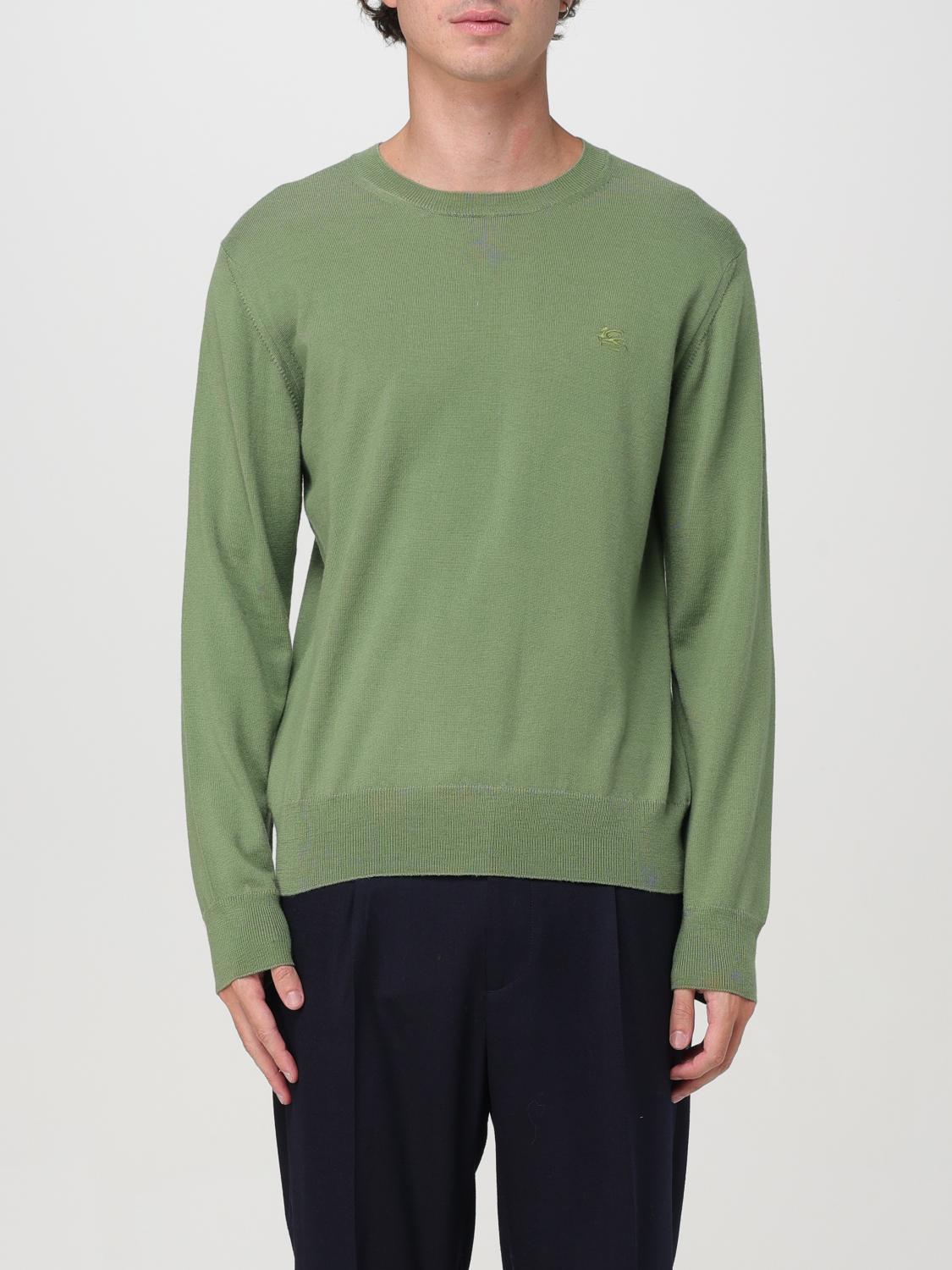 Shop Etro Sweater  Men Color Green