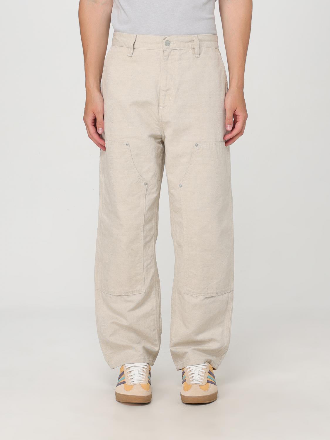 Carhartt Pants Wip Men Color Natural In Natural