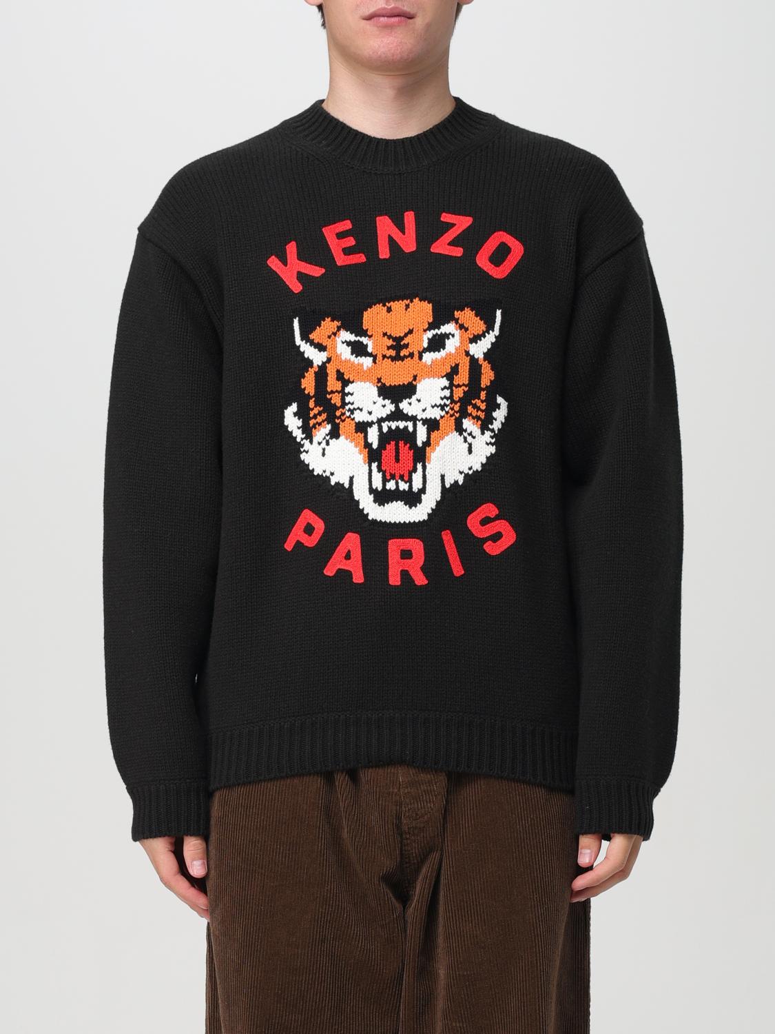 Shop Kenzo Sweater  Men Color Black In Schwarz