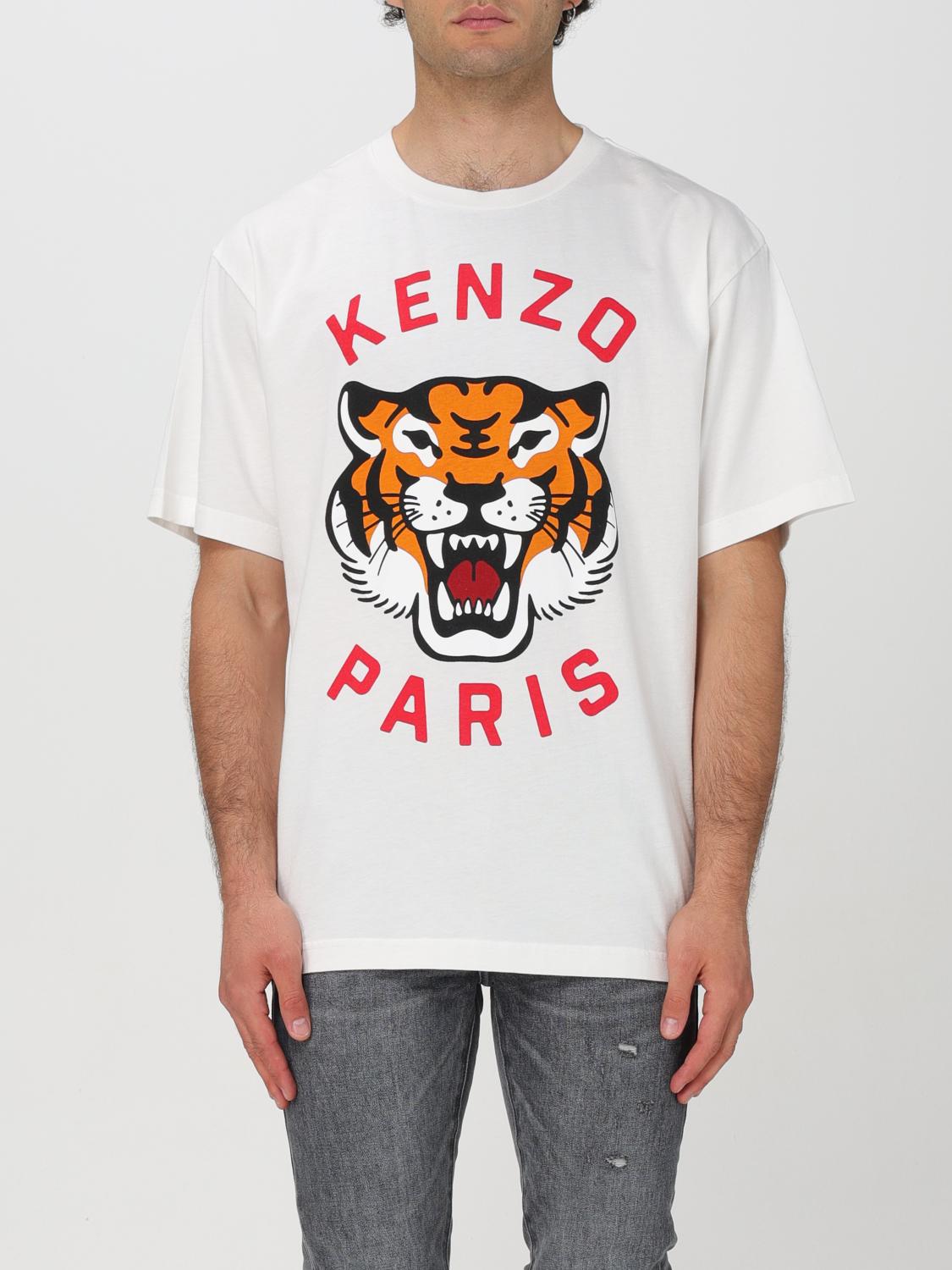 Shop Kenzo T-shirt  Men Color White In 白色