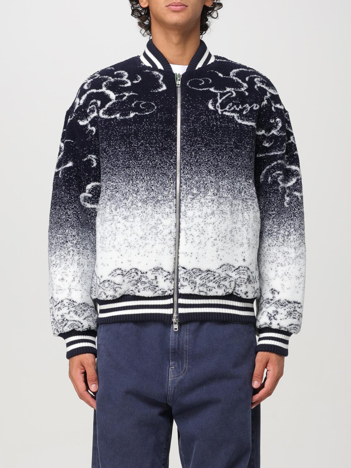 Shop Kenzo Jacket  Men Color Multicolor In Bunt