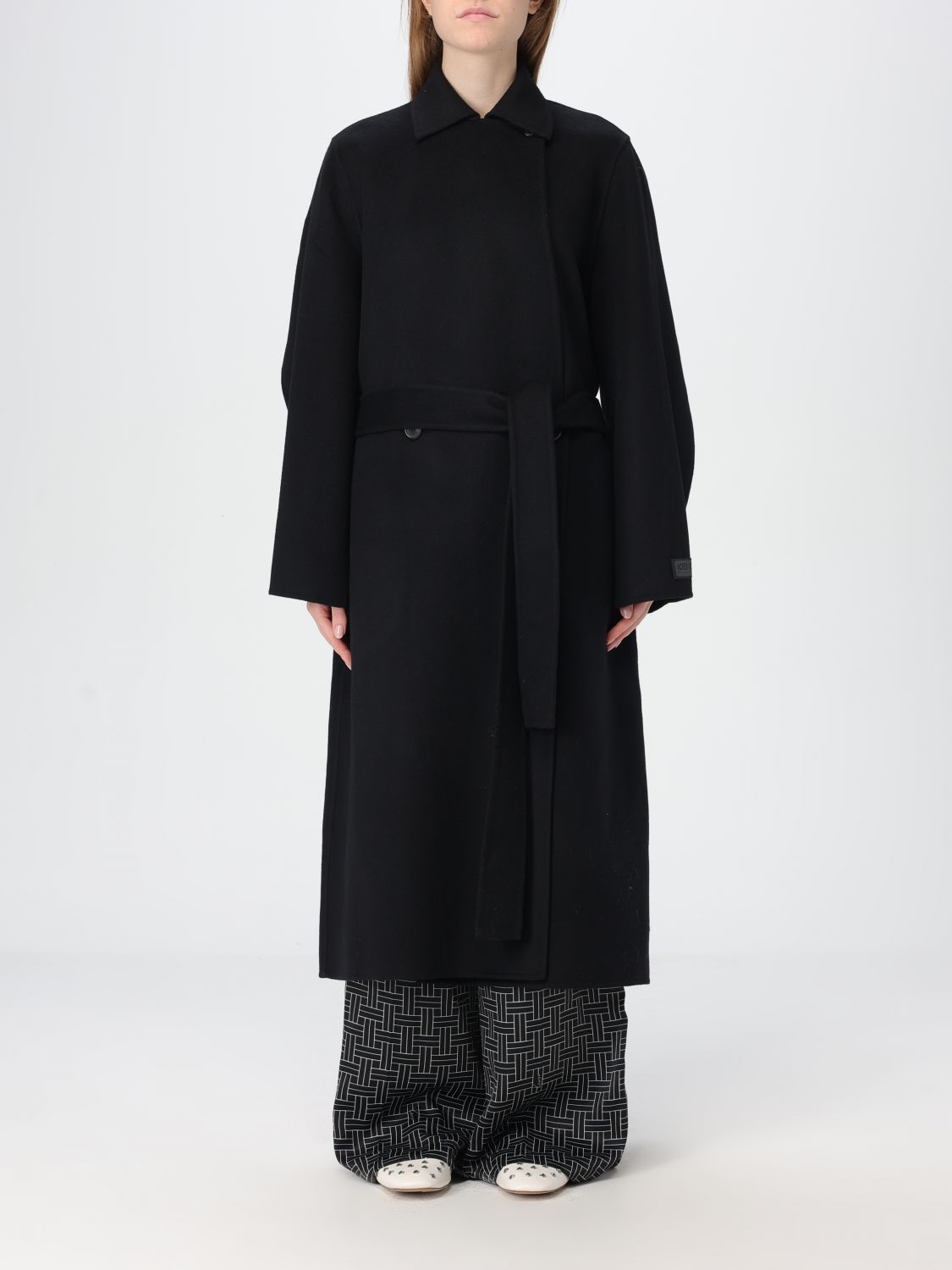 Coat KENZO Woman color Black