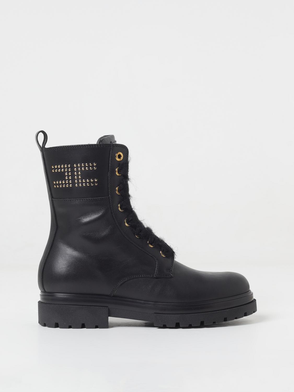 Elisabetta Franchi La Mia Bambina Shoes  Kids Color Black In Schwarz