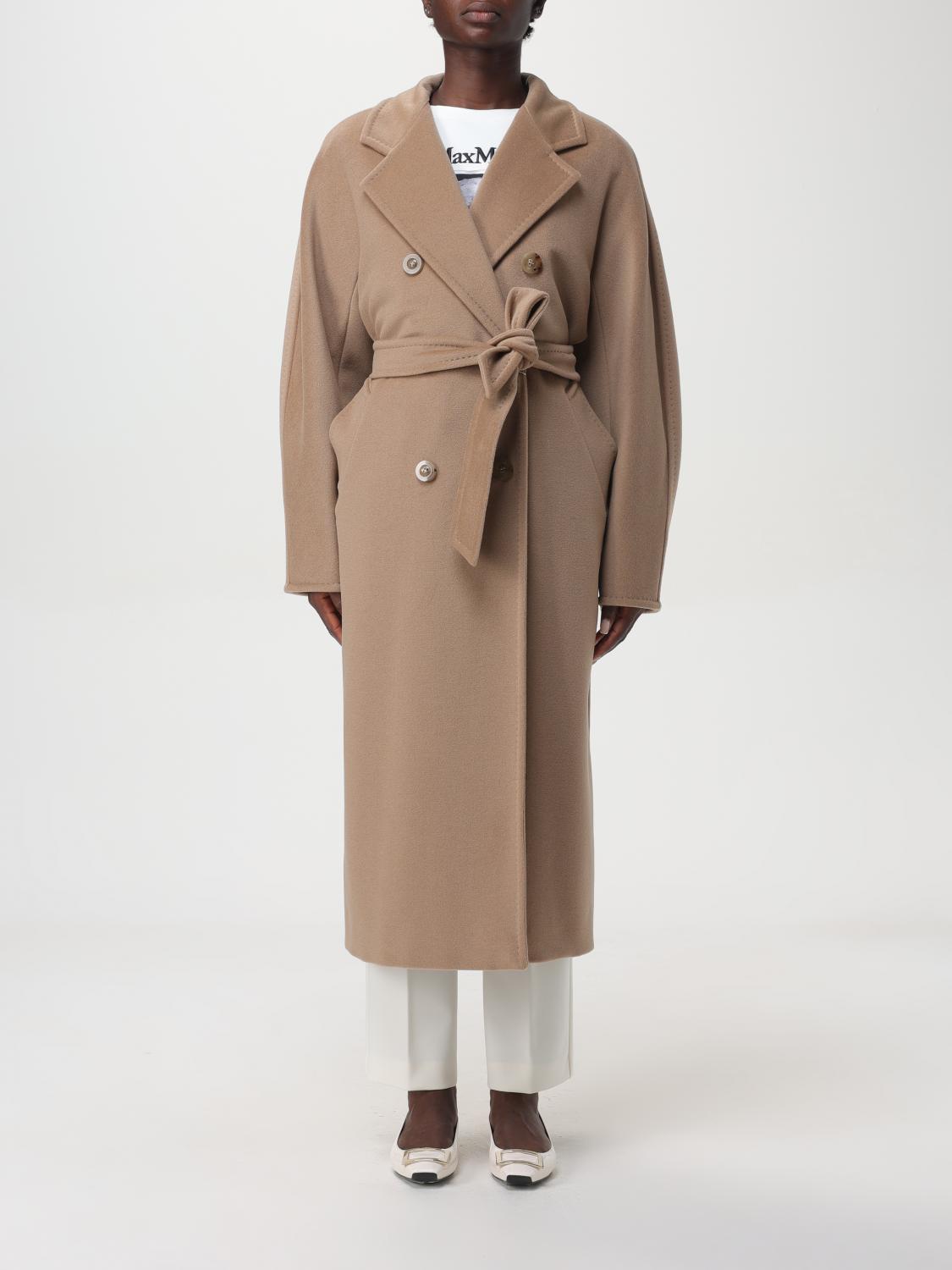 Shop Max Mara Coat  Woman Color Camel