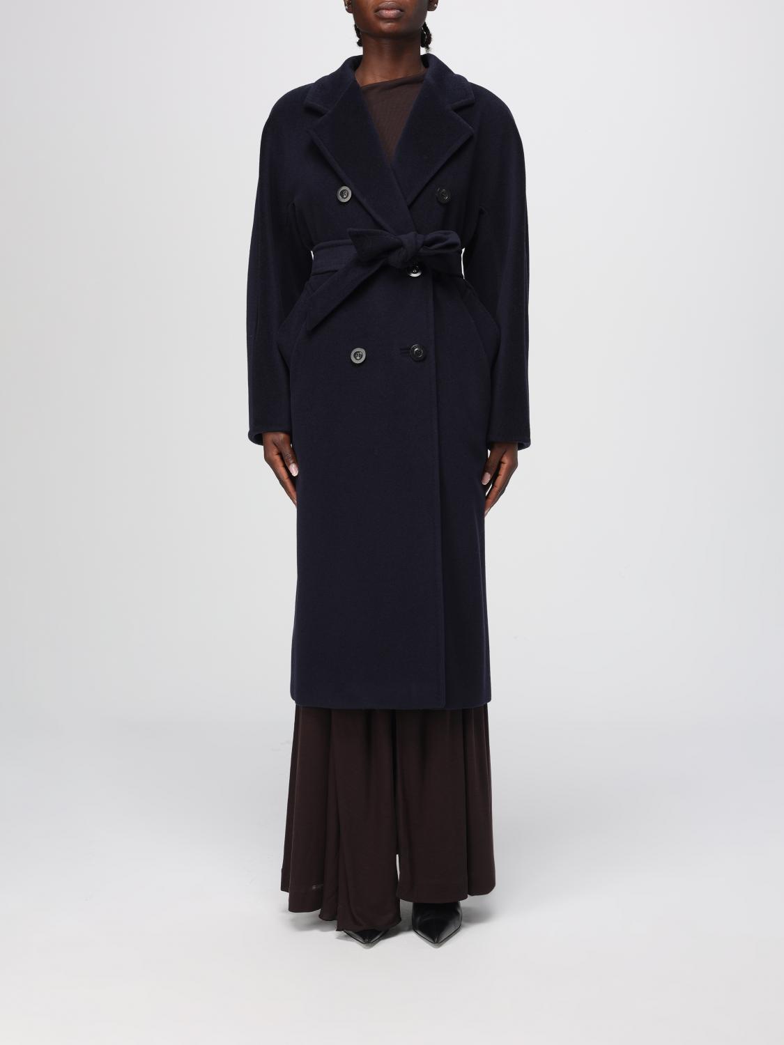 Max Mara Coat  Woman Color Navy In Blue